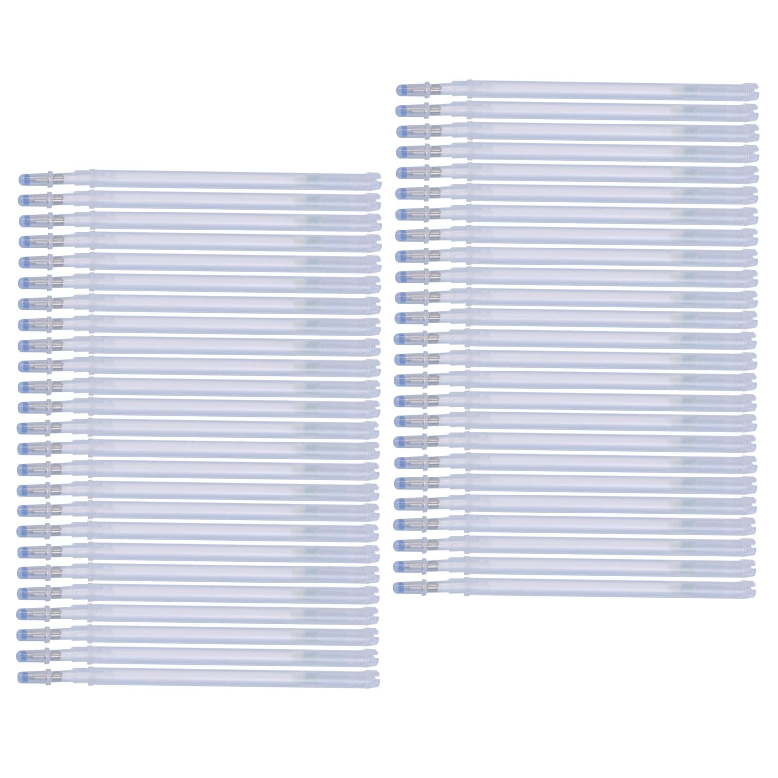 Heat Erasable Pen Refills Fabric Marker Tailors Quilting Embroidery Sewing White Thick 50pcs