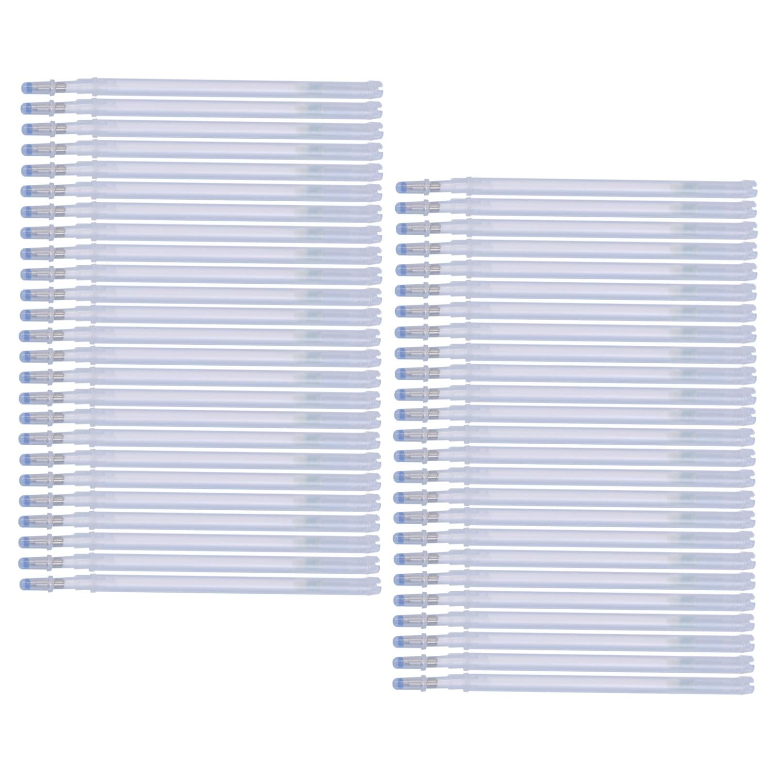 Heat Erasable Pen Refills Fabric Marker Tailors Quilting Embroidery Sewing White Thick 50pcs
