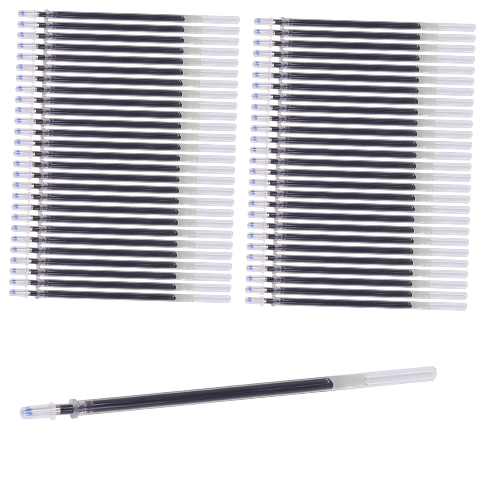 Heat Erasable Pen Refills Fabric Marker Tailors Quilting Embroidery Sewing Black Thin 100pcs