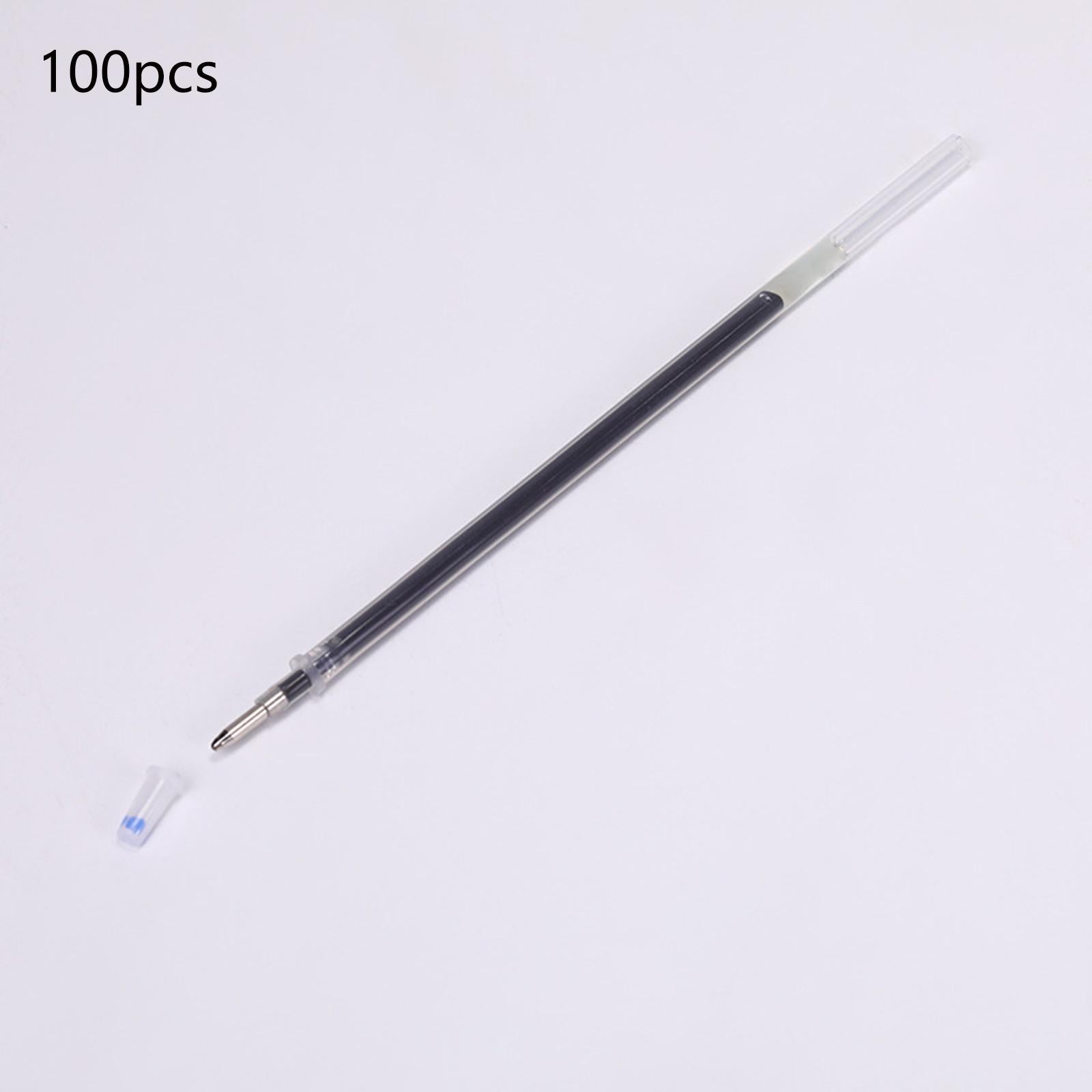 Heat Erasable Pen Refills Fabric Marker Tailors Quilting Embroidery Sewing Black Thin 100pcs