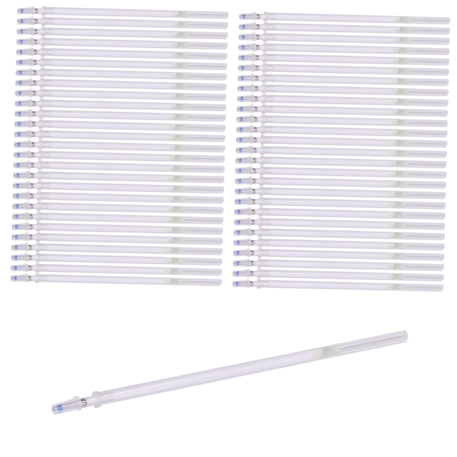 Heat Erasable Pen Refills Fabric Marker Tailors Quilting Embroidery Sewing White Thin 100pcs