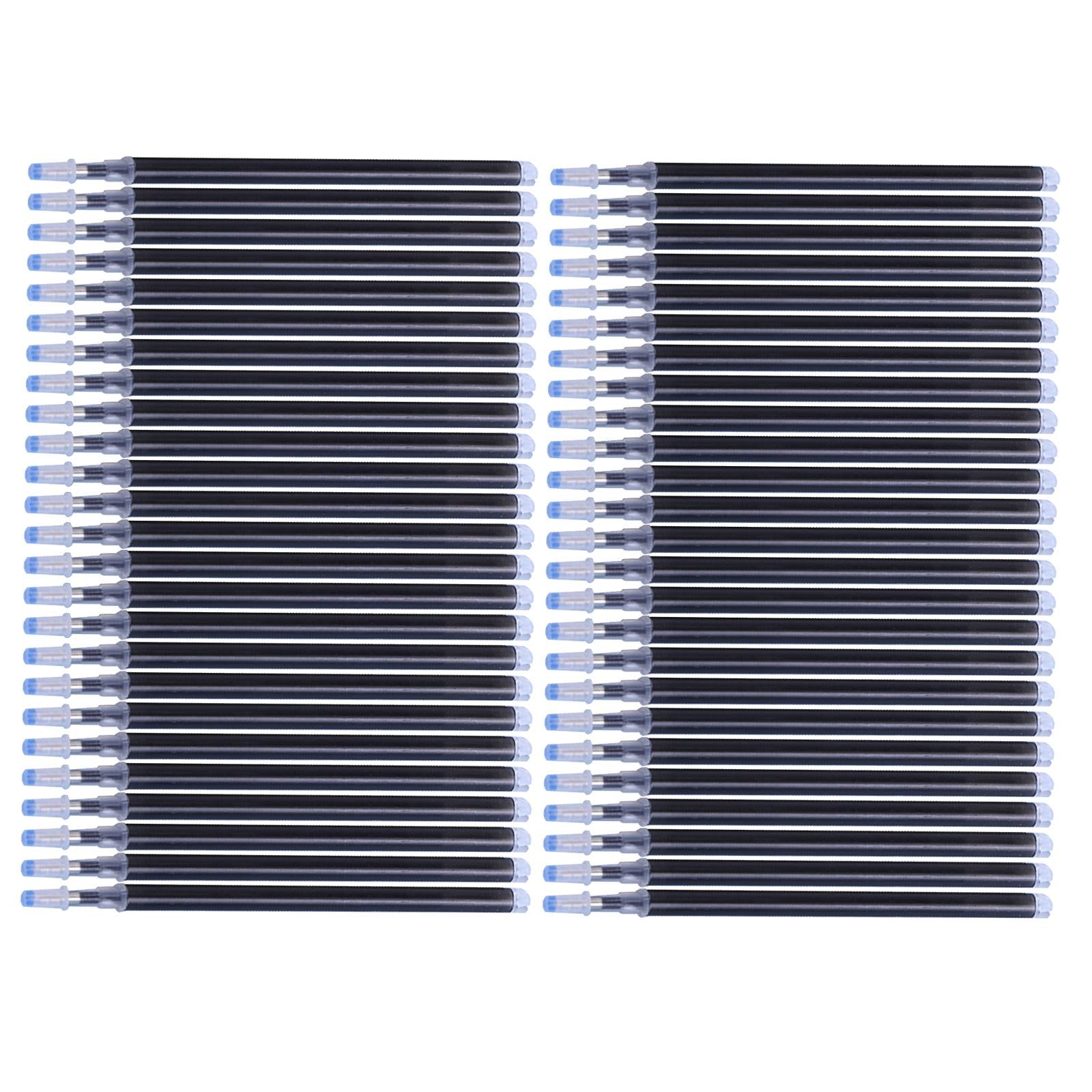 Heat Erasable Pen Refills Fabric Marker Tailors Quilting Embroidery Sewing Black Thick 50pcs