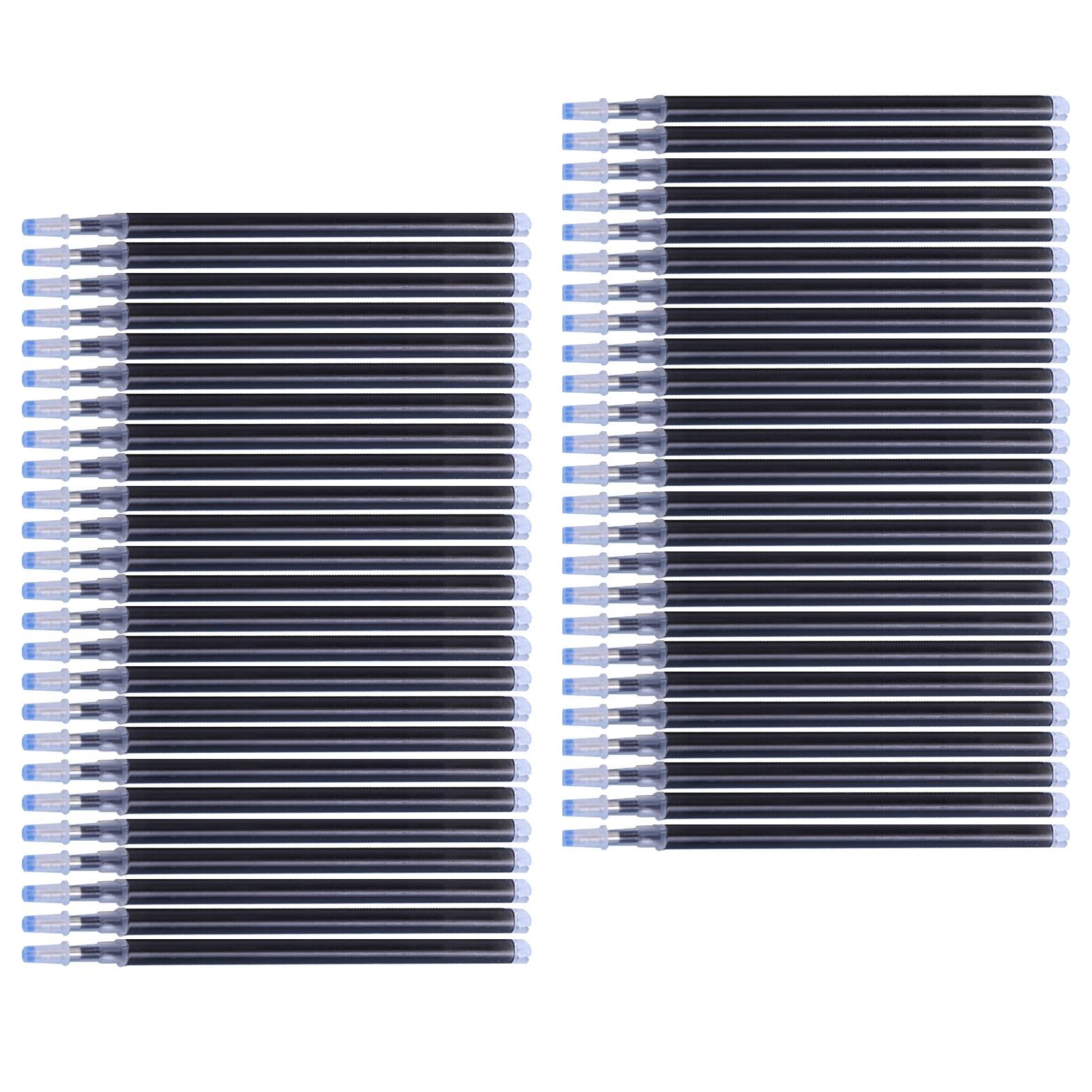 Heat Erasable Pen Refills Fabric Marker Tailors Quilting Embroidery Sewing Black Thick 50pcs