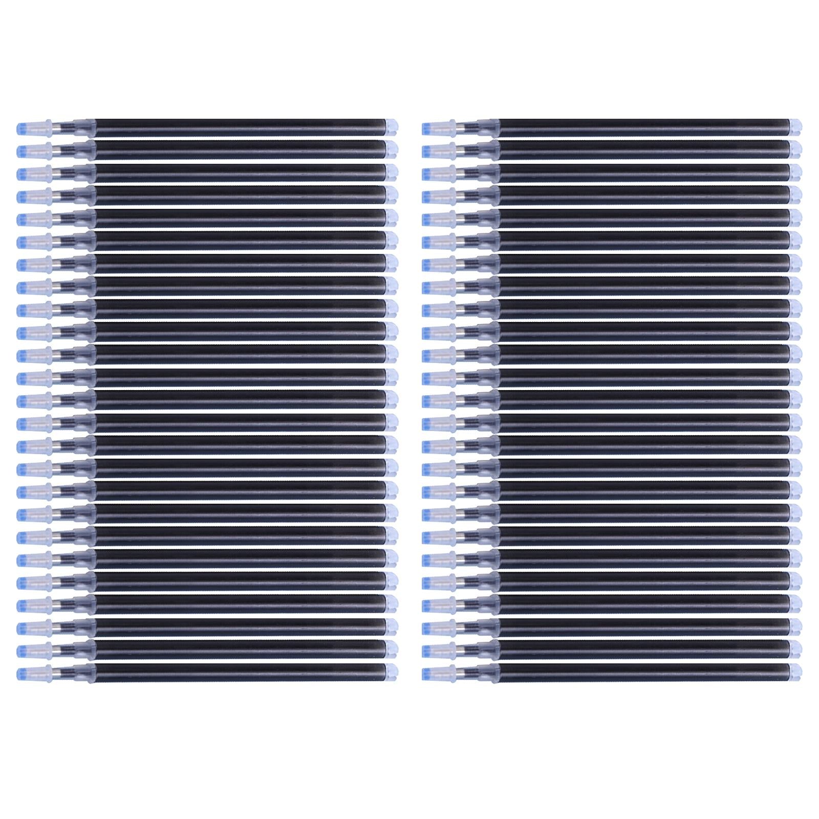 Heat Erasable Pen Refills Fabric Marker Tailors Quilting Embroidery Sewing Black Thick 50pcs