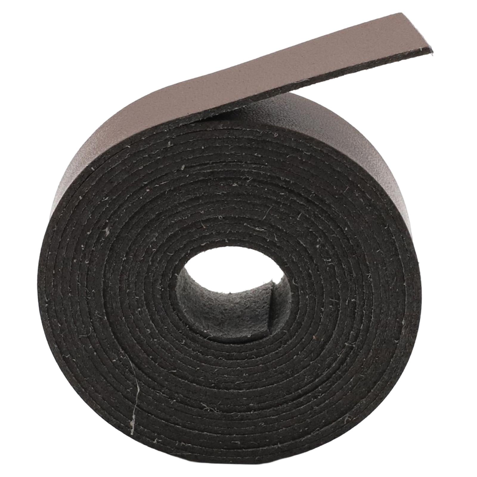 Multifunction Leather Strap Belt DIY Supplies Leathercraft 2M Strips Coffee