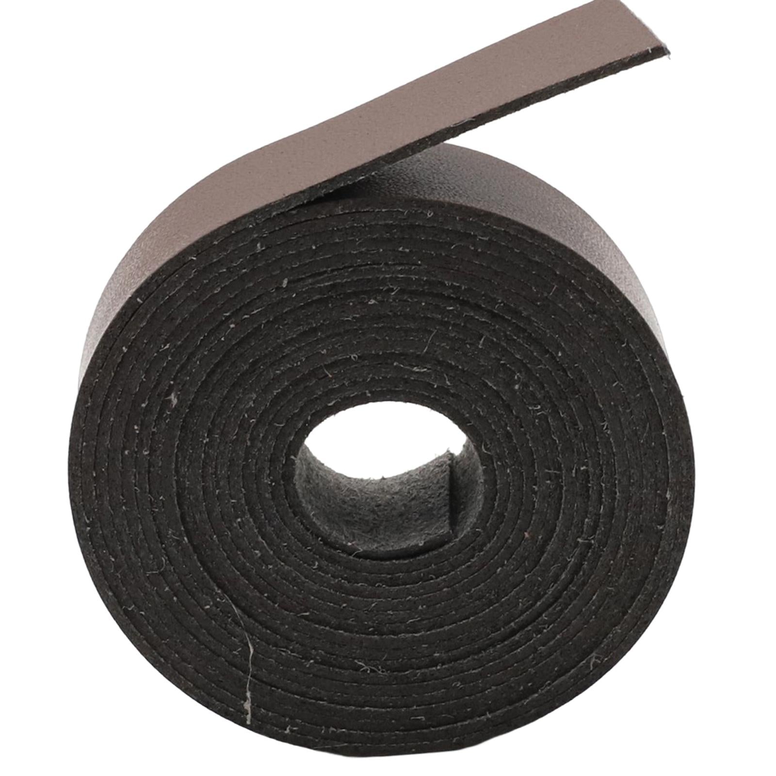 Multifunction Leather Strap Belt DIY Supplies Leathercraft 2M Strips Coffee
