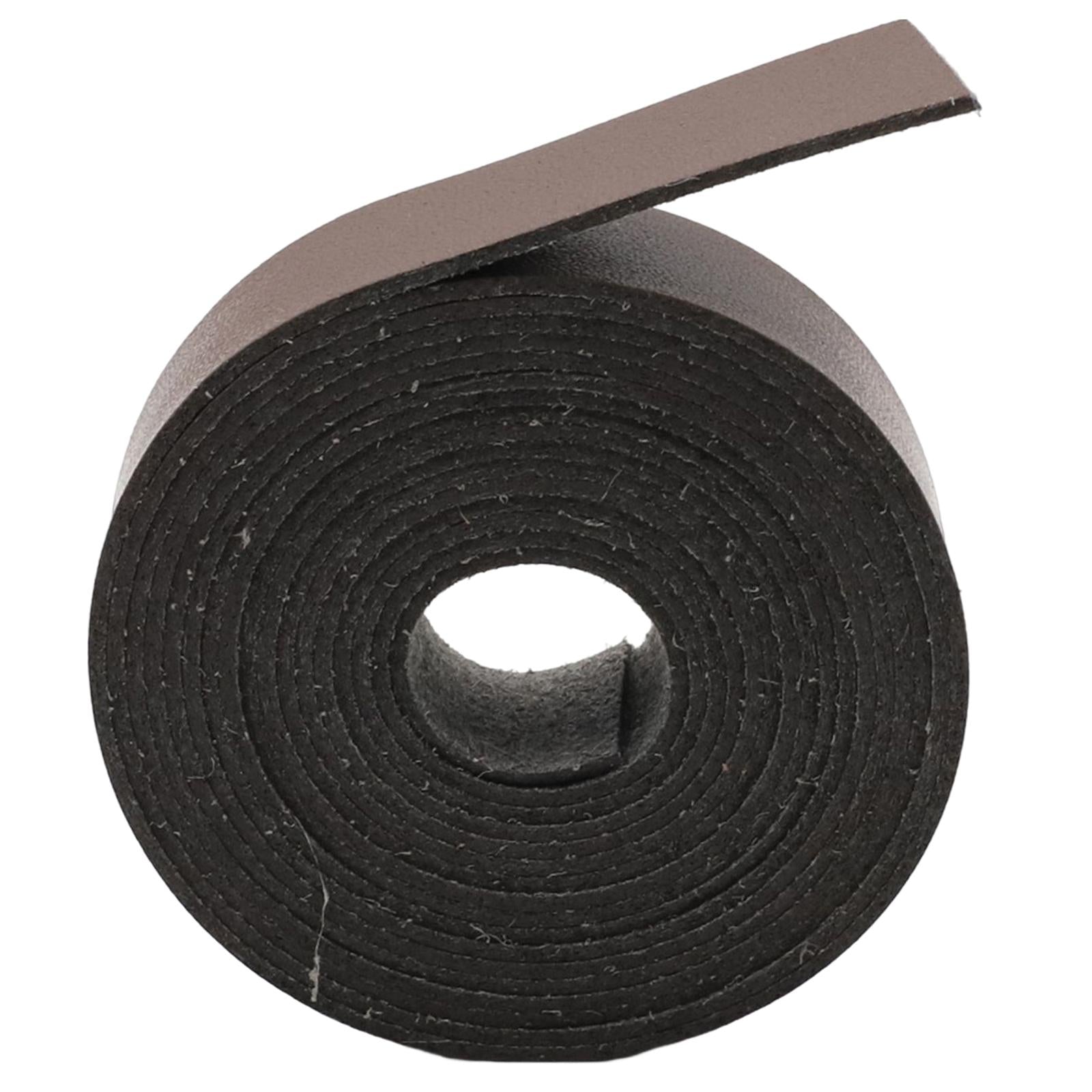Multifunction Leather Strap Belt DIY Supplies Leathercraft 2M Strips Coffee