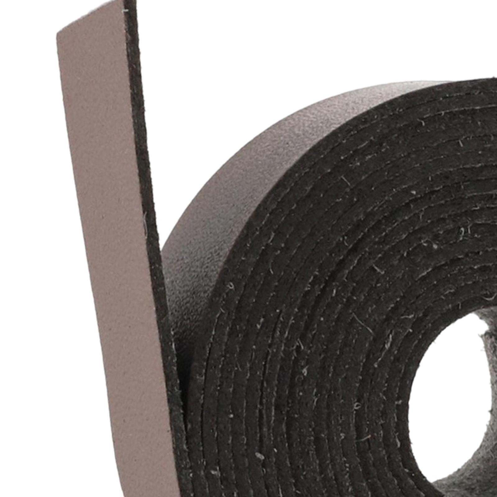 Multifunction Leather Strap Belt DIY Supplies Leathercraft 2M Strips Coffee