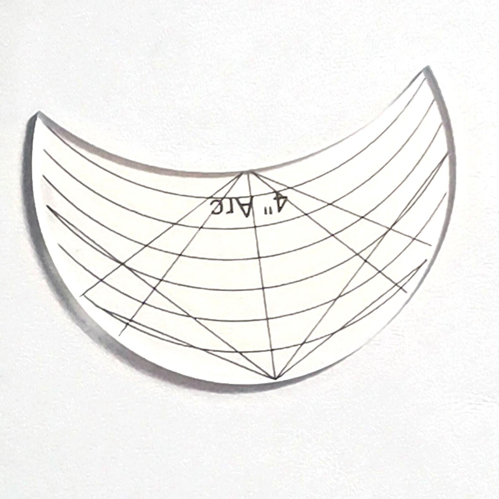 Domestic DIY Sewing Cloth Ruler Quilting Templates Set for Sewing Machine