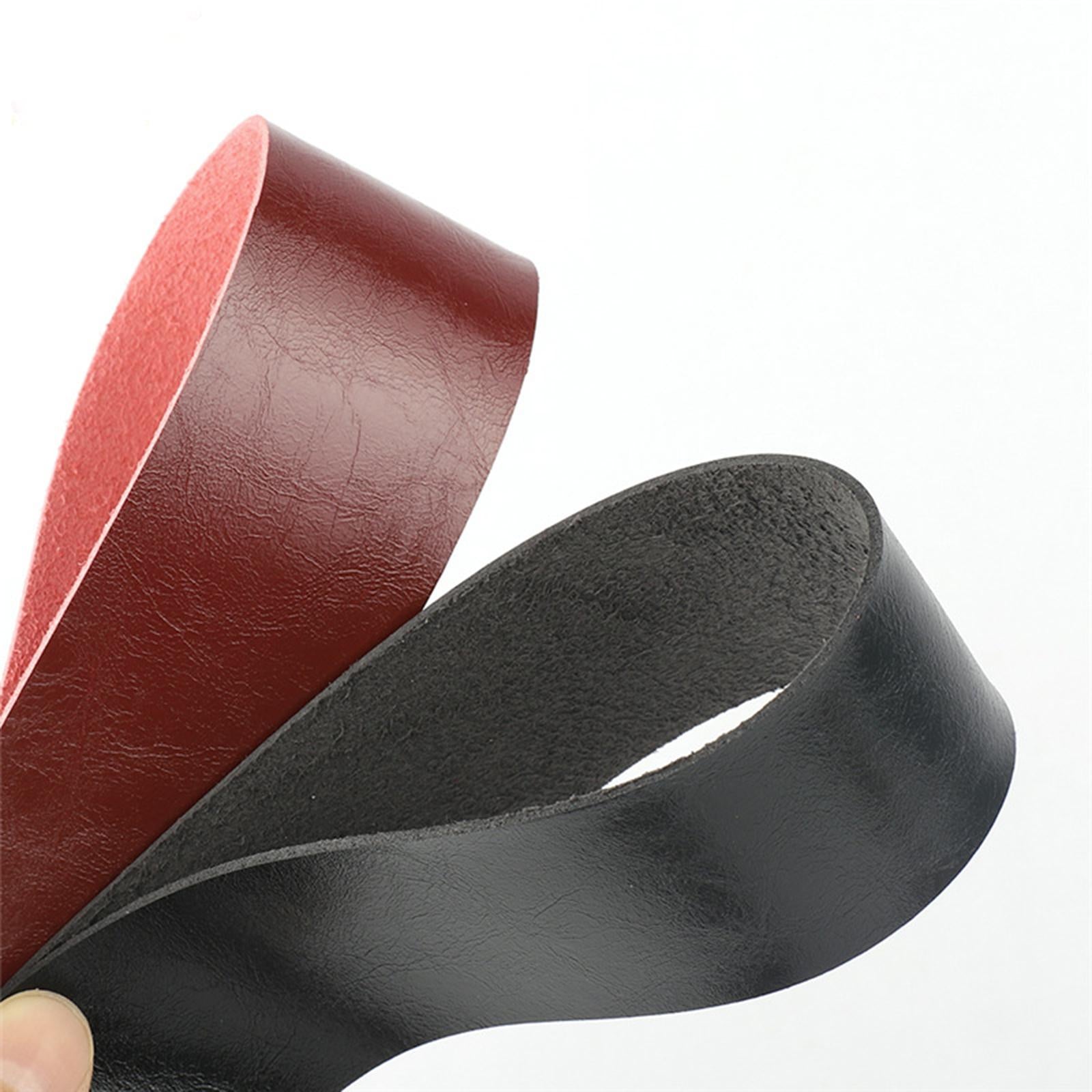 2M Leather Strap Belt Art Microfiber Leathercraft Purse Strap Handle Black