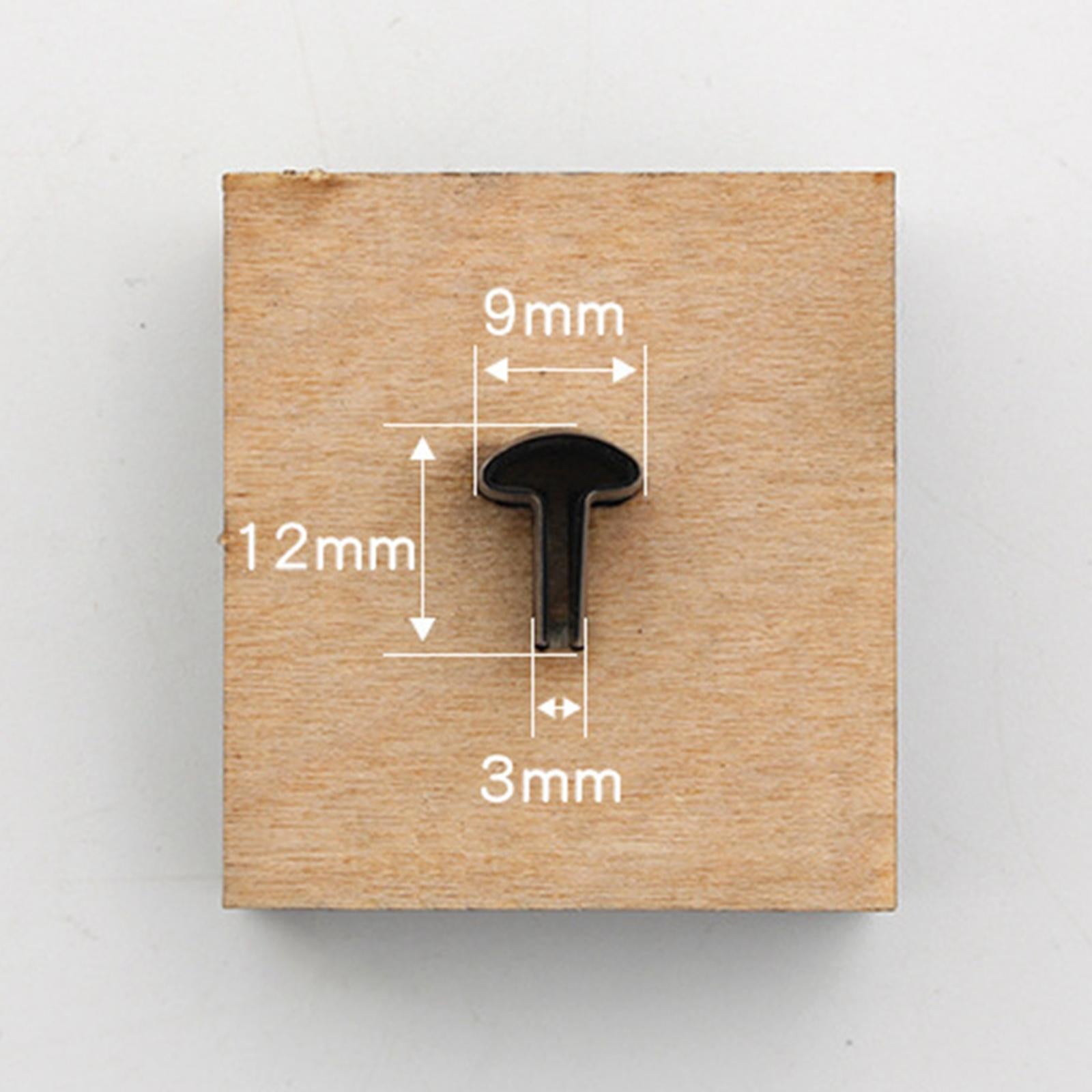 DIY Cutting Dies Notebook Cover Mold Leather Die Cuts 12x9mm 1 Hole