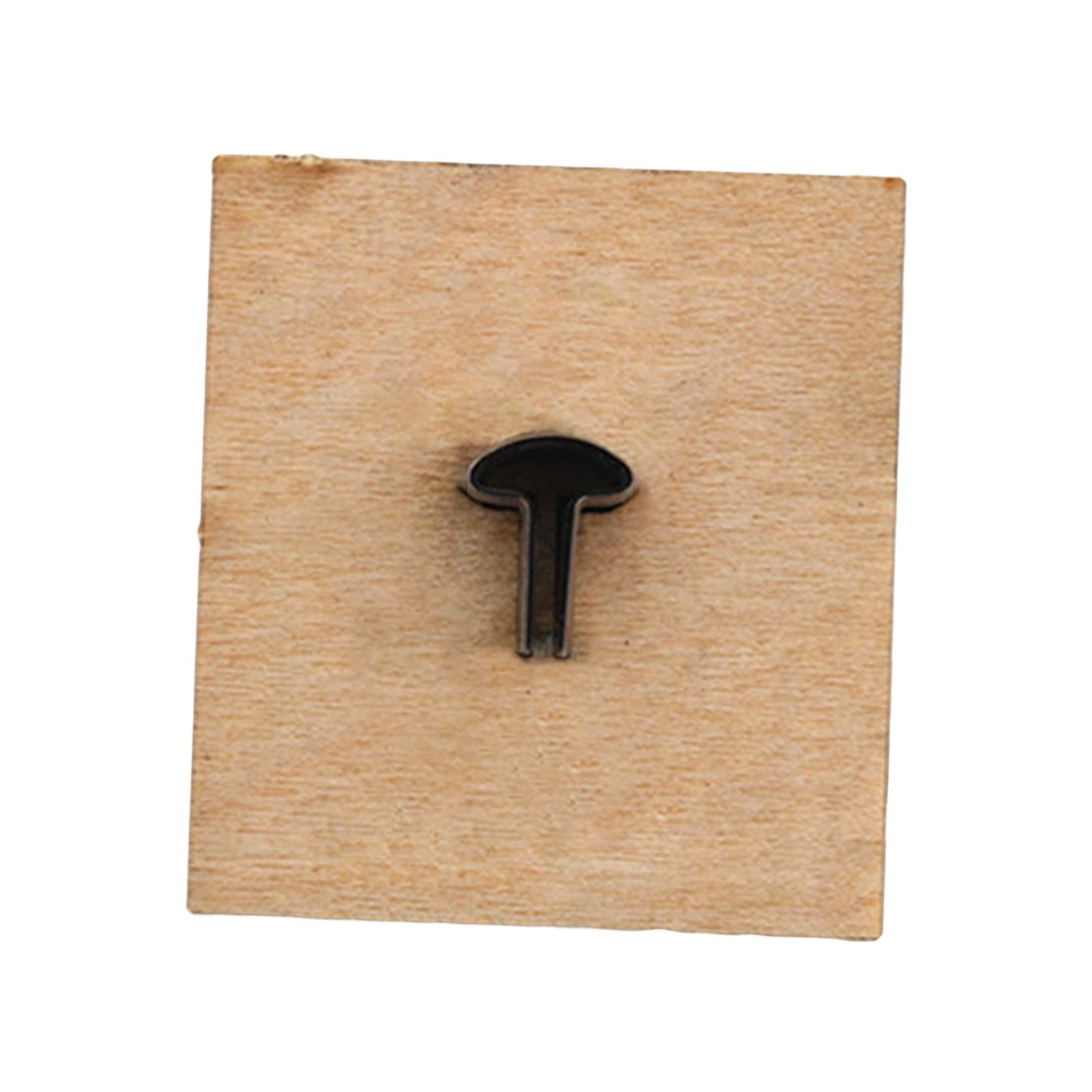 DIY Cutting Dies Notebook Cover Mold Leather Die Cuts 12x9mm 1 Hole