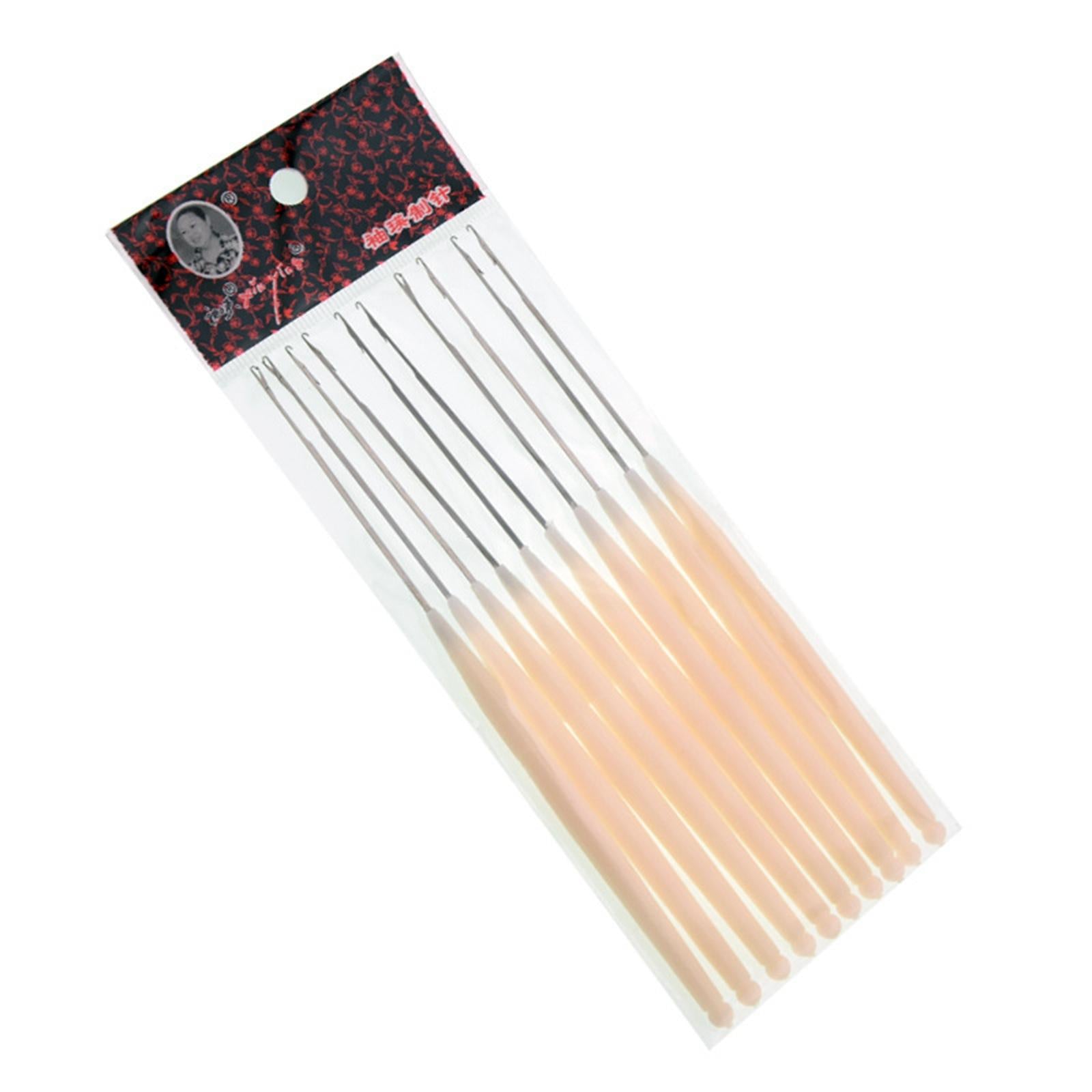 10x Crochet Hooks Knitting Needles Weave Sewing Yarn Craft Tools Supplies