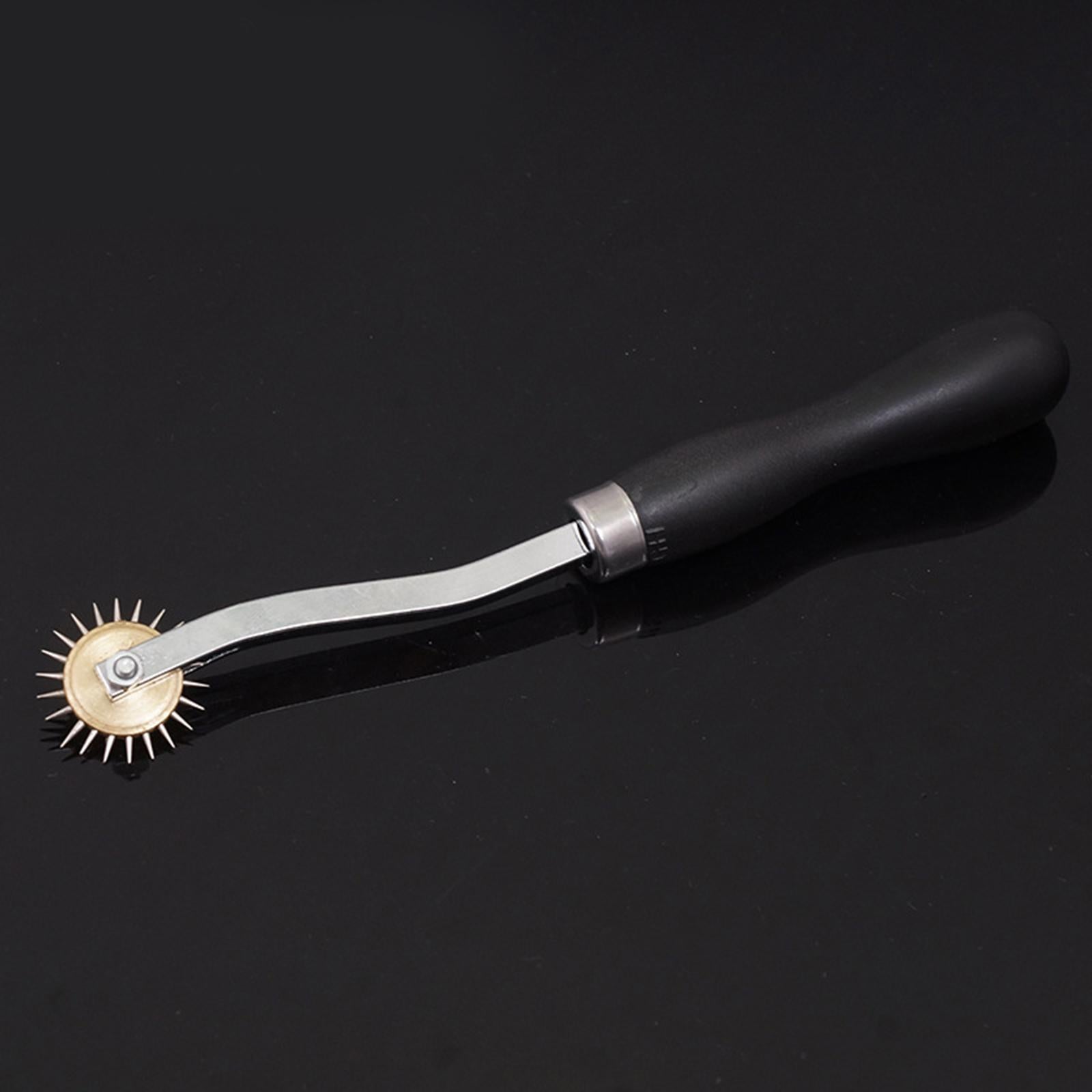 5 Pieces Tracing Wheel Sewing Tool Leather Crafts for Paper Cloth Leather