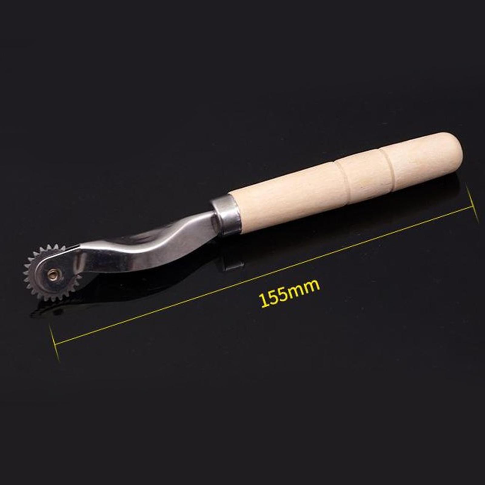 5 Pieces Tracing Wheel Sewing Tool Leather Crafts for Paper Cloth Leather