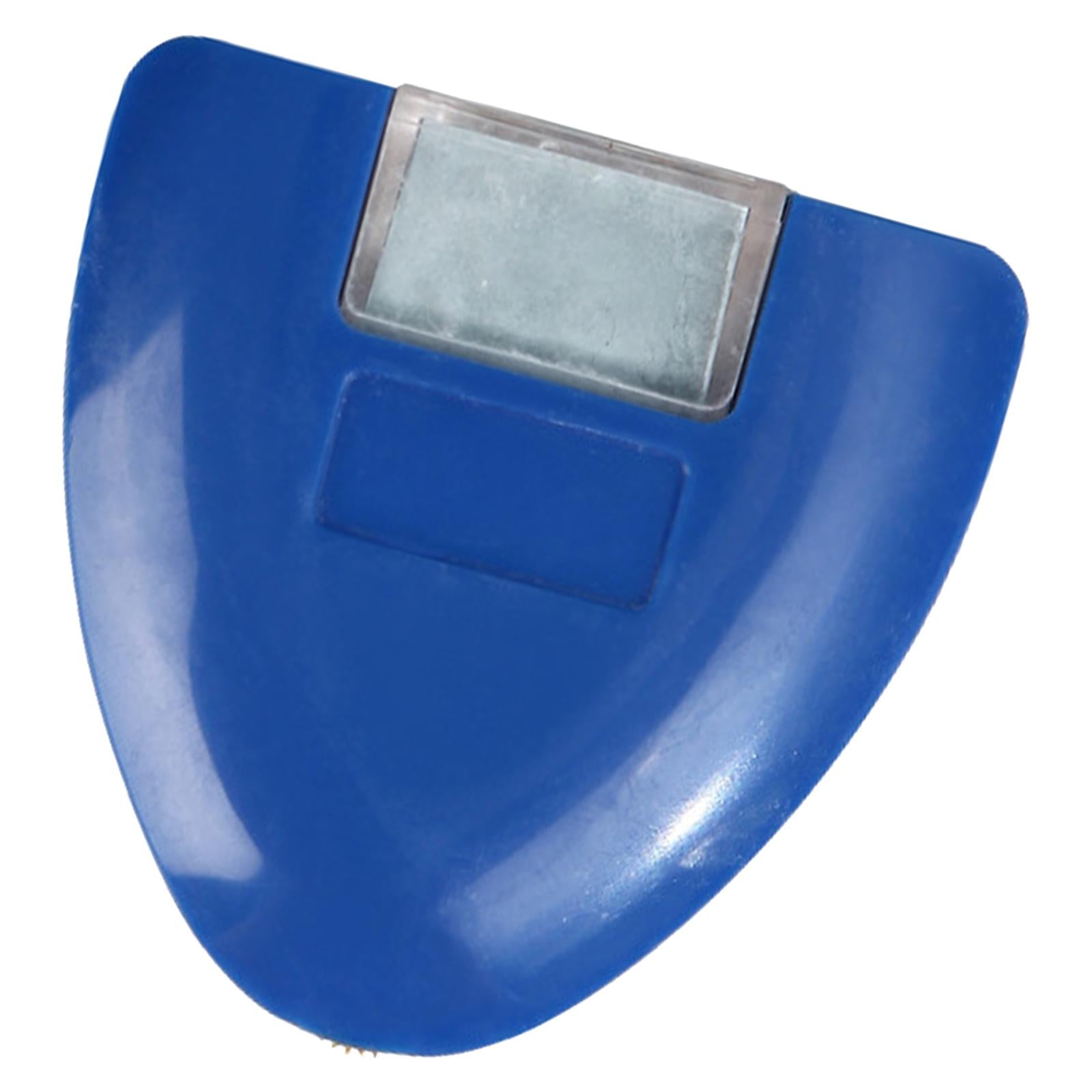 Triangular Chalk Wheel Compact Portable Durable Removable Accessory Mini Blue