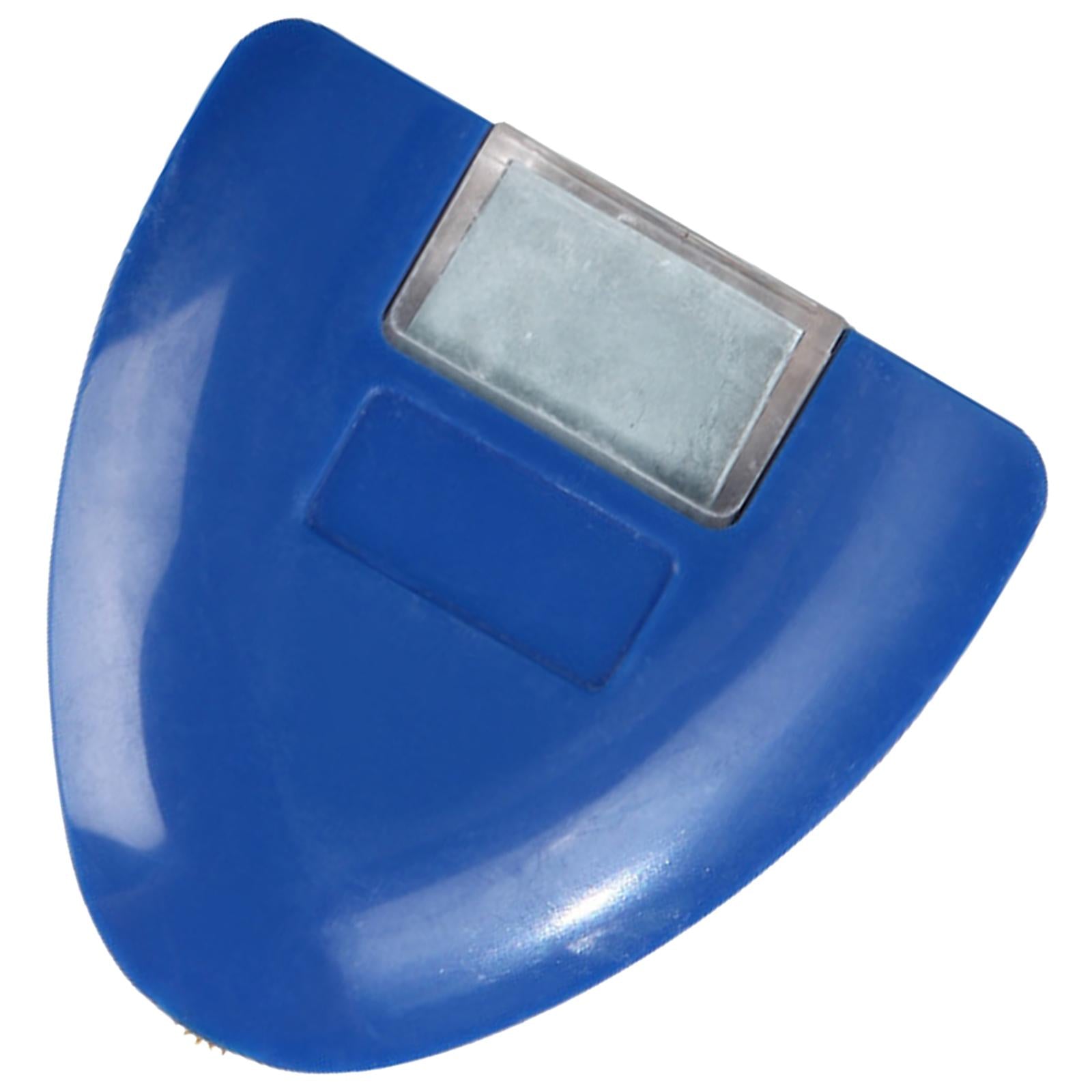 Triangular Chalk Wheel Compact Portable Durable Removable Accessory Mini Blue