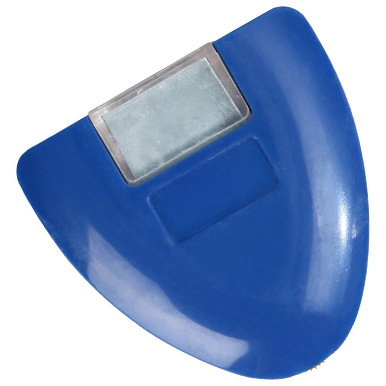 Triangular Chalk Wheel Compact Portable Durable Removable Accessory Mini Blue