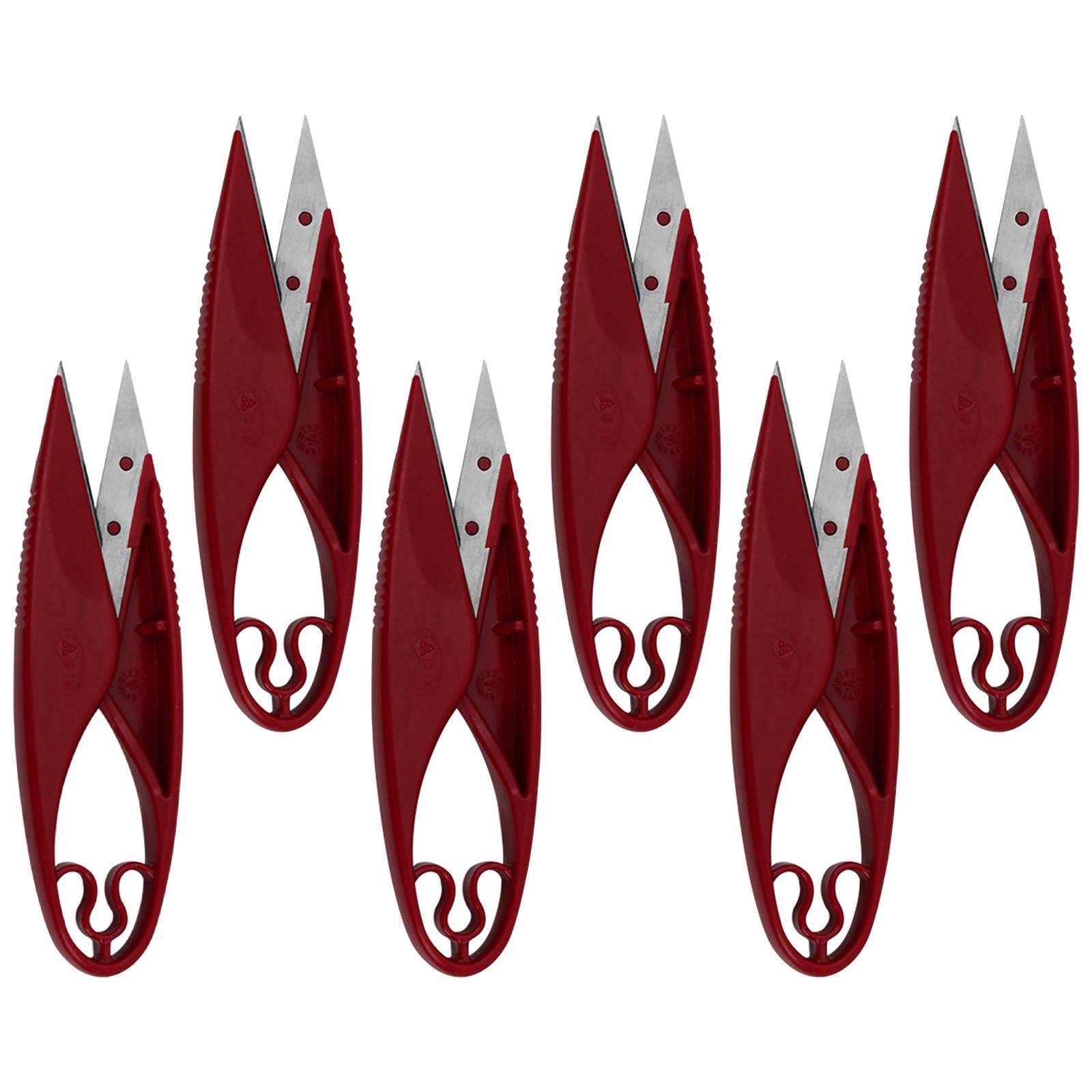 6x Portable Thread Snip Scissors Sewing Cutter Nipper Embroidery Patchwork