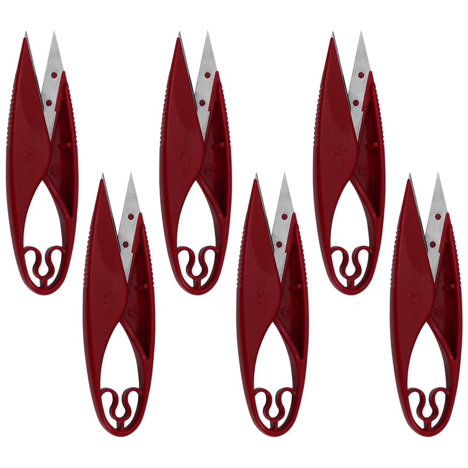 6x Portable Thread Snip Scissors Sewing Cutter Nipper Embroidery Patchwork