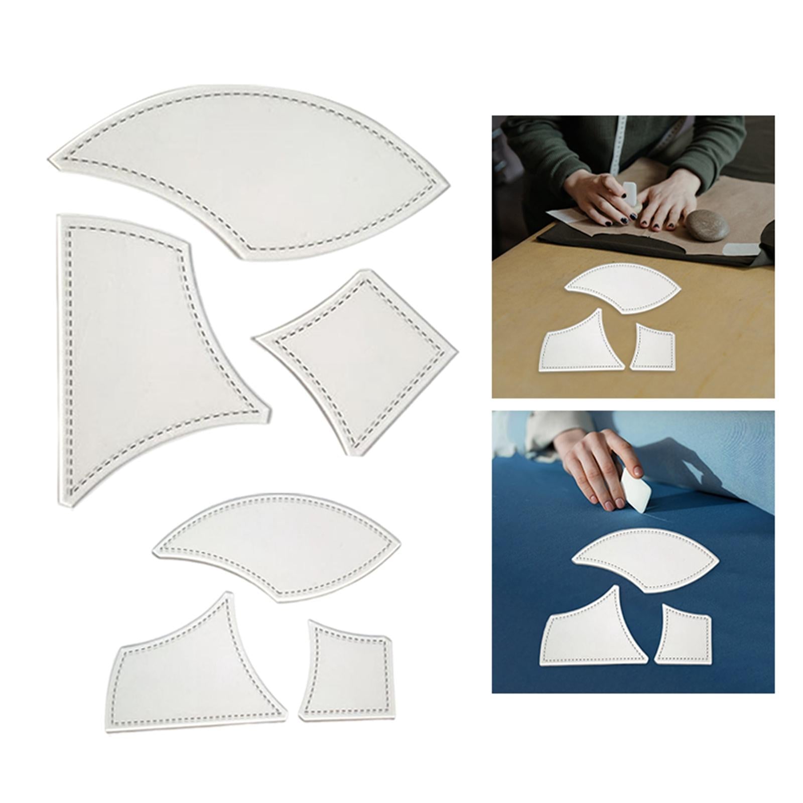 3Pcs Quilting Template Tool Stencils Patchwork Ruler for Sewing Machine L