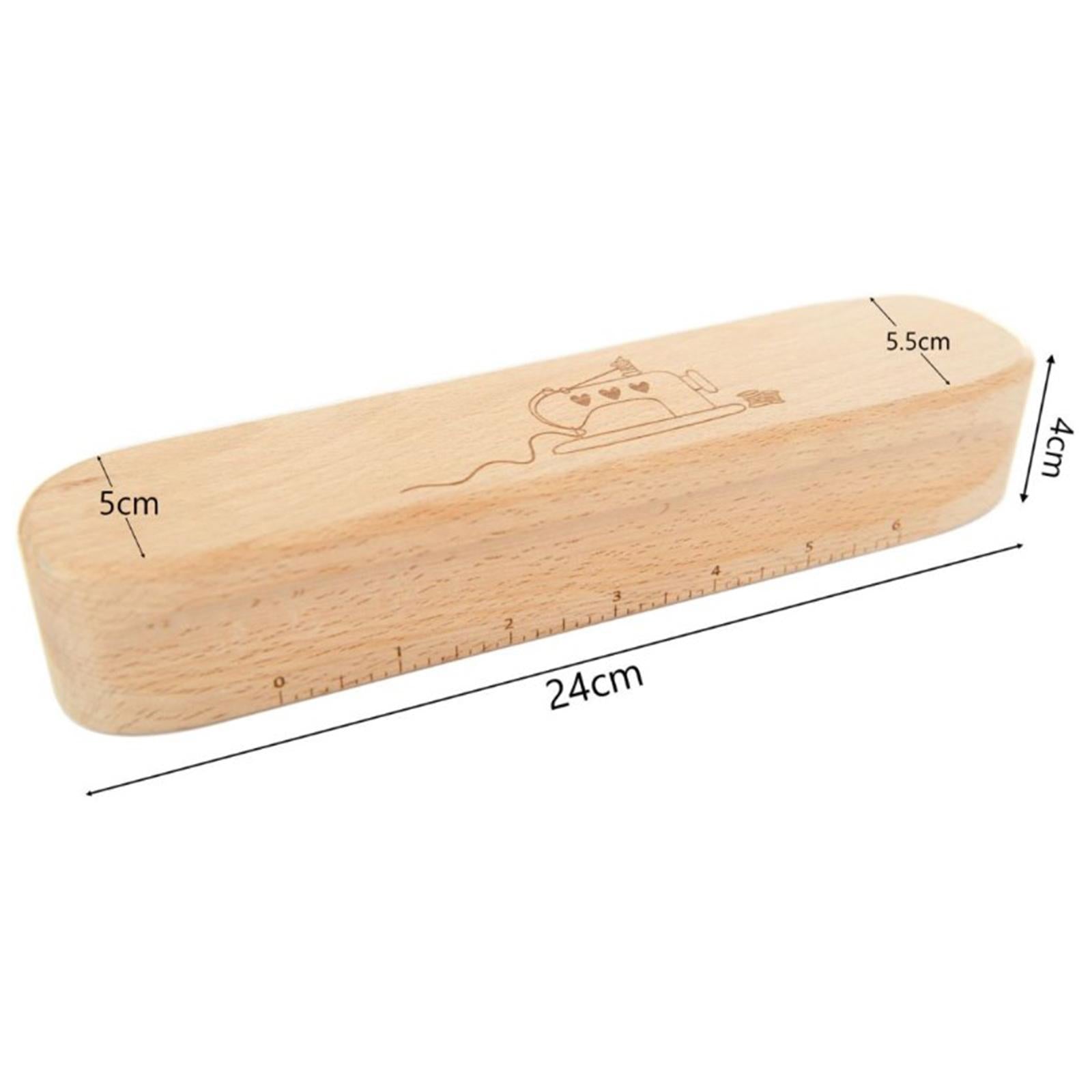 Wooden Tailors Clapper Handheld Large Clapper for Sewing Embroidery Ironing
