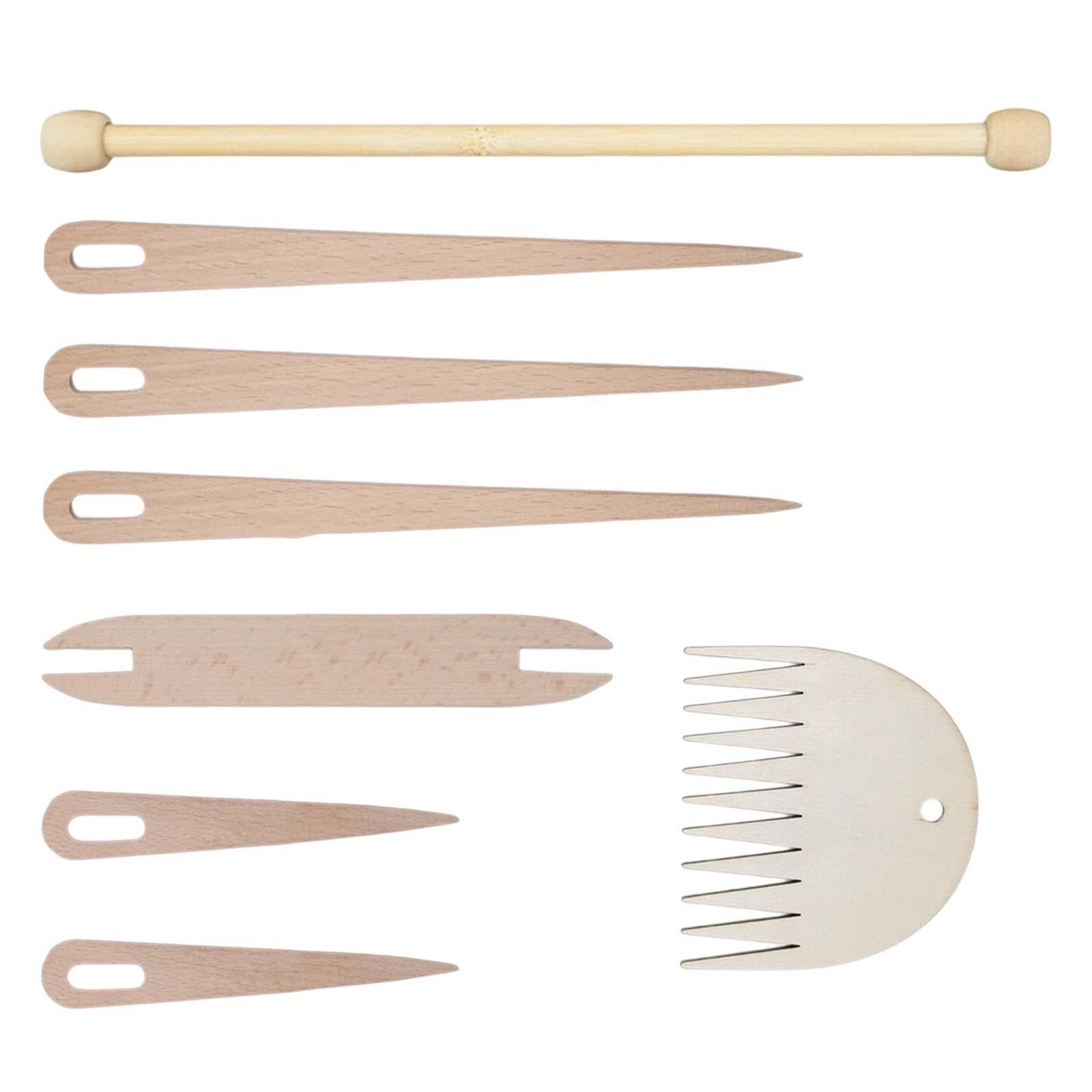 Wooden Weaving Tools Kit for Loom DIY Tapestry Craft Knitting Tapestry Tool