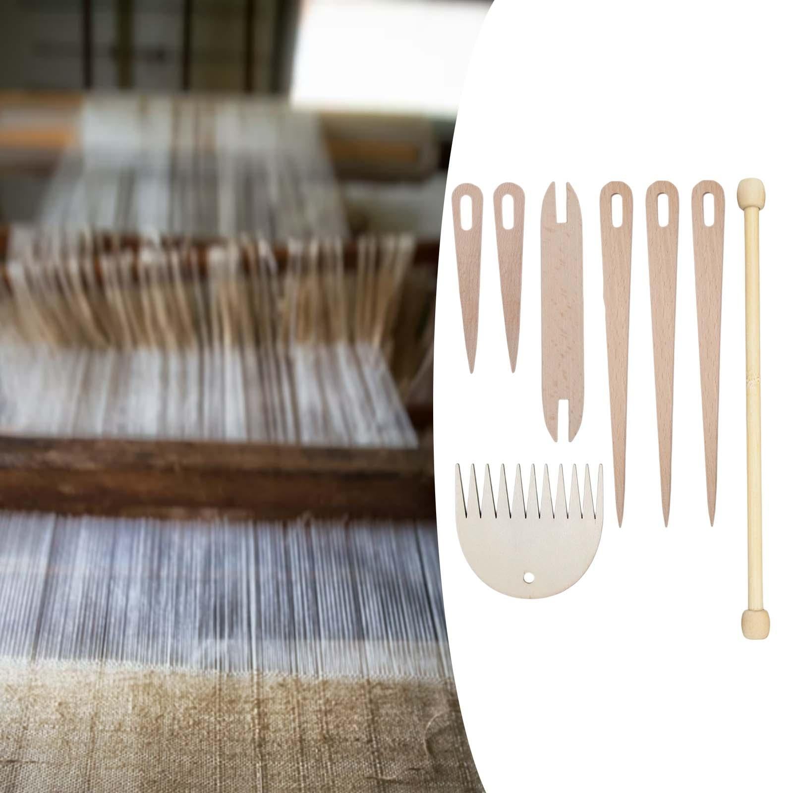 Wooden Weaving Tools Kit for Loom DIY Tapestry Craft Knitting Tapestry Tool