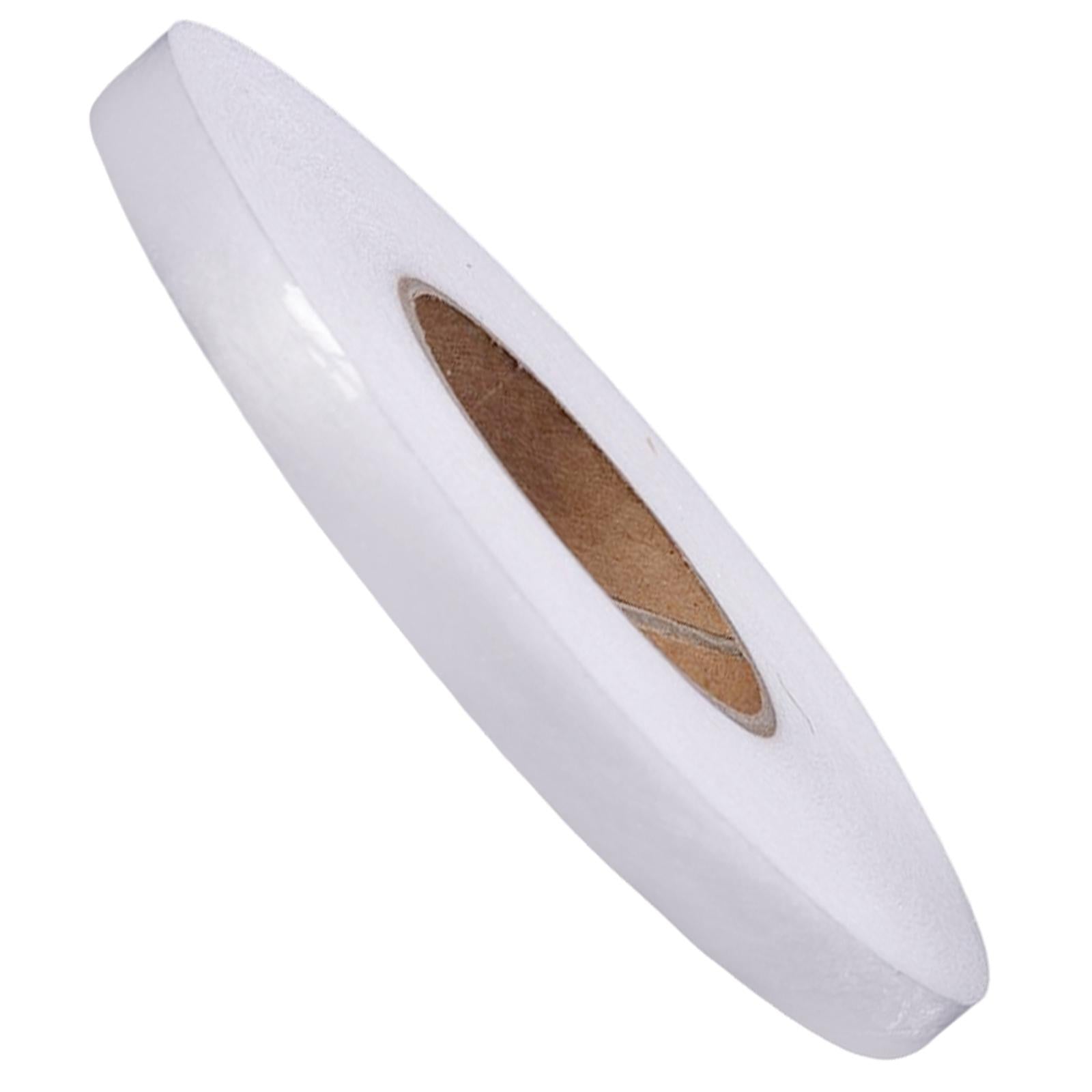 60m Web Hemming Tape Roll Easy Web Roll Hem Tape Just Iron On White 1cm