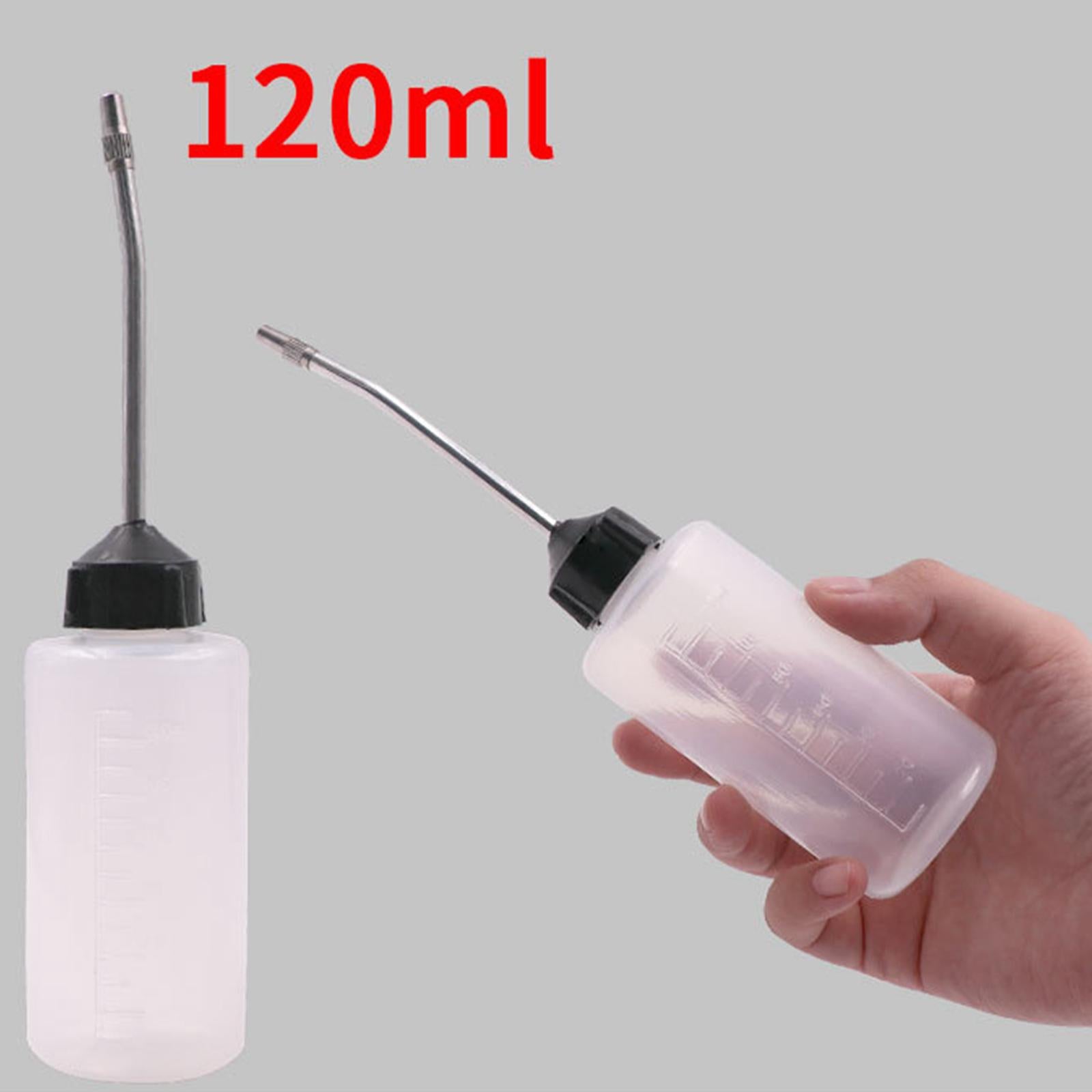 3 Pieces Sewing Machine Oil Can 120ml Durable Plastic for Machinery Room