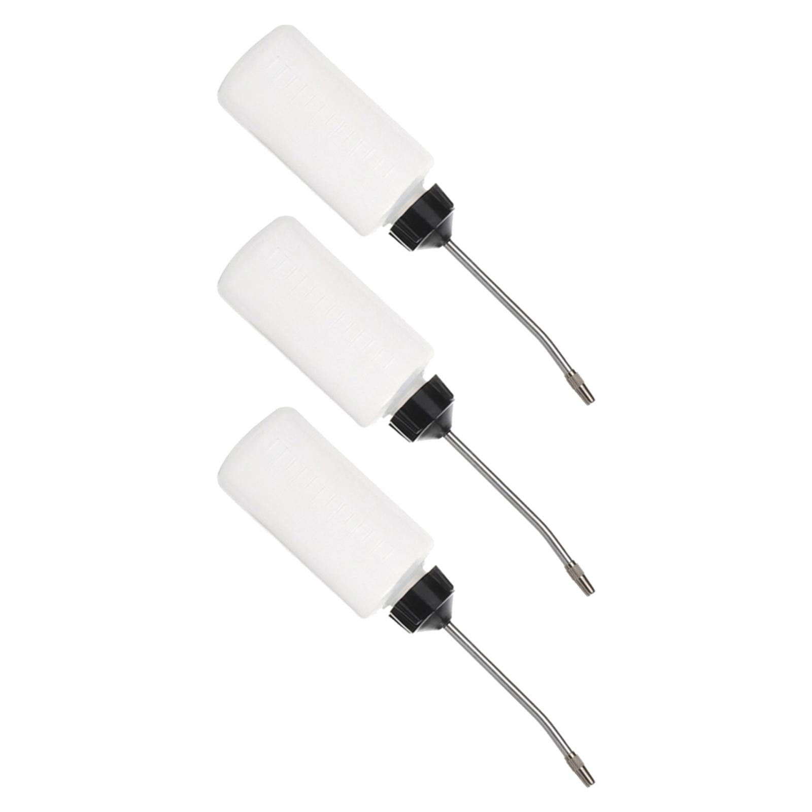 3 Pieces Sewing Machine Oil Can 120ml Durable Plastic for Machinery Room