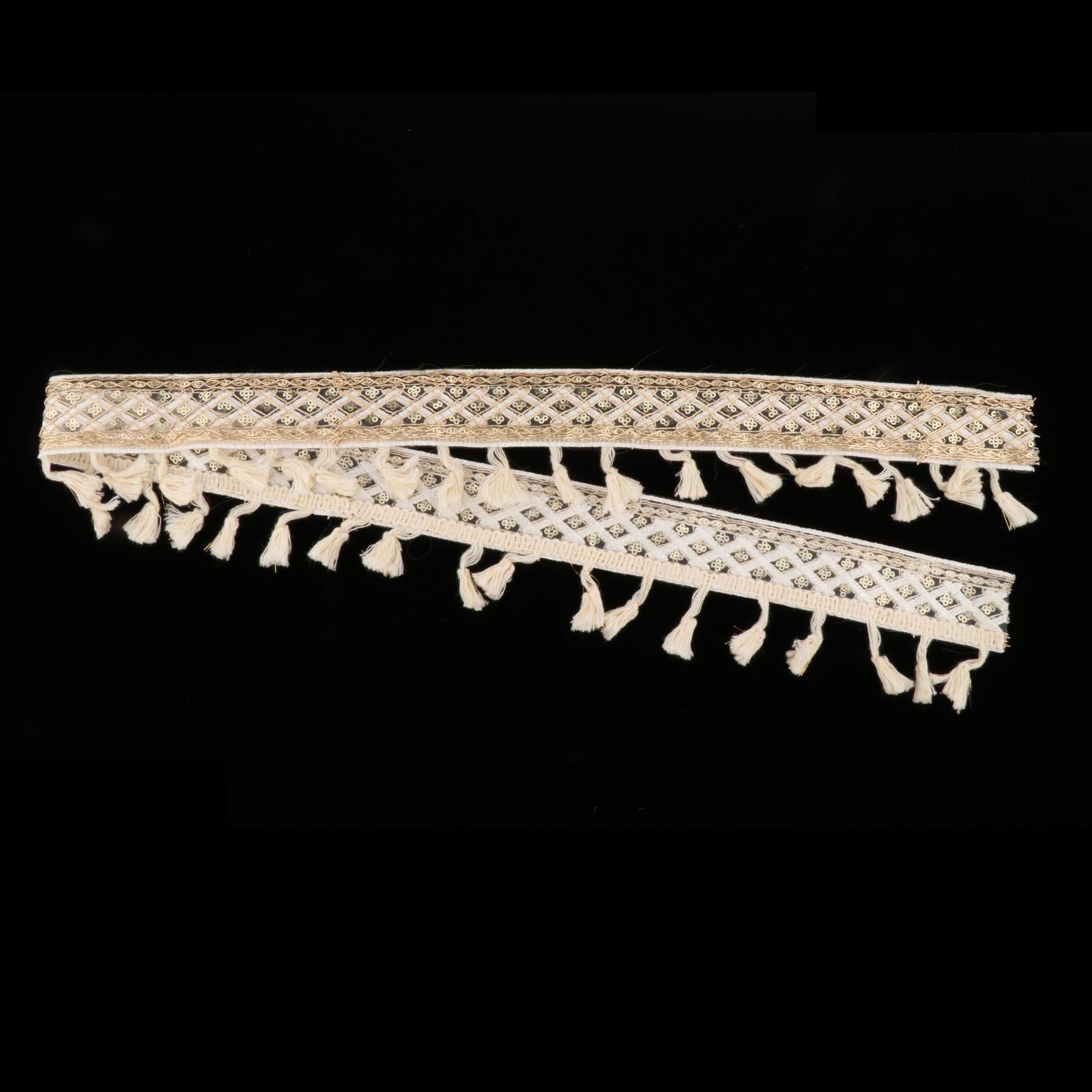 Embroidery Floral Trim 36'' DIY Accs Pillow Border Trim for Hand Sewing B