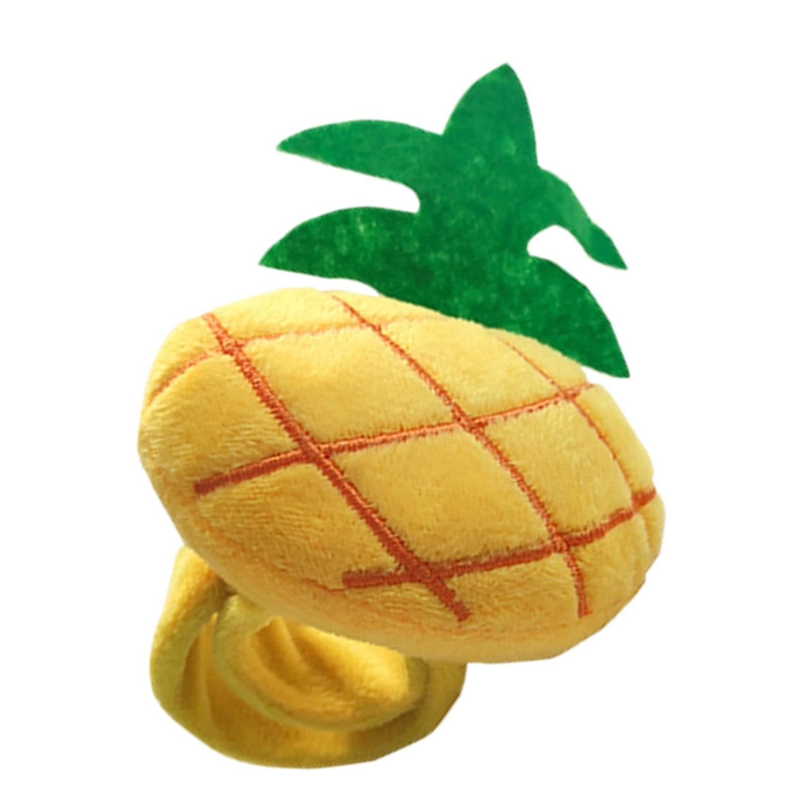 Plush Wrist Pin Cushion Pillow Pincushion Bracelet for Sewing Pineapple
