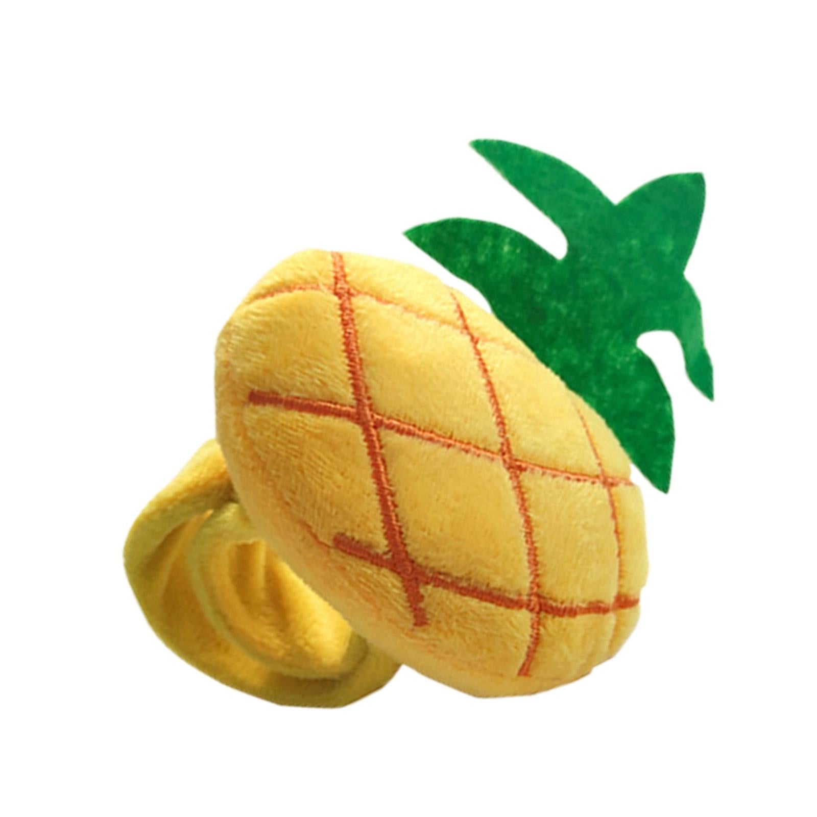 Plush Wrist Pin Cushion Pillow Pincushion Bracelet for Sewing Pineapple