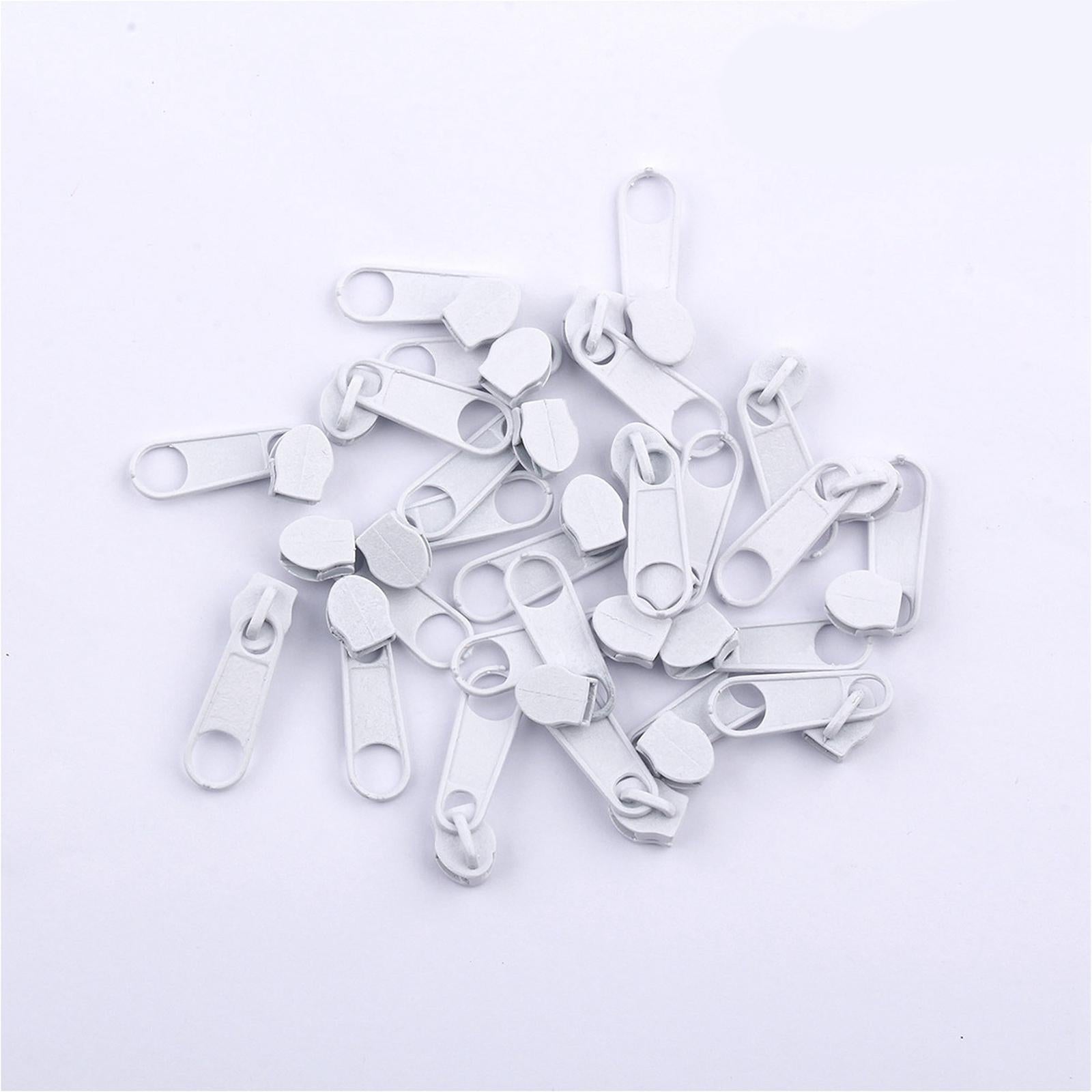 100x Zipper Pull Tab Repair Replacement Puller Sewing for Jacket Backpack