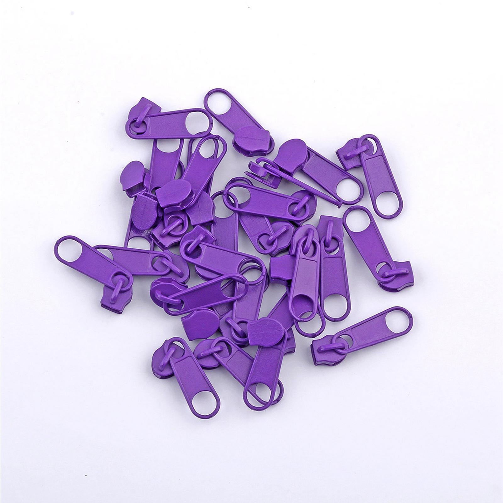 100x Zipper Pull Tab Repair Replacement Puller Sewing for Jacket Backpack