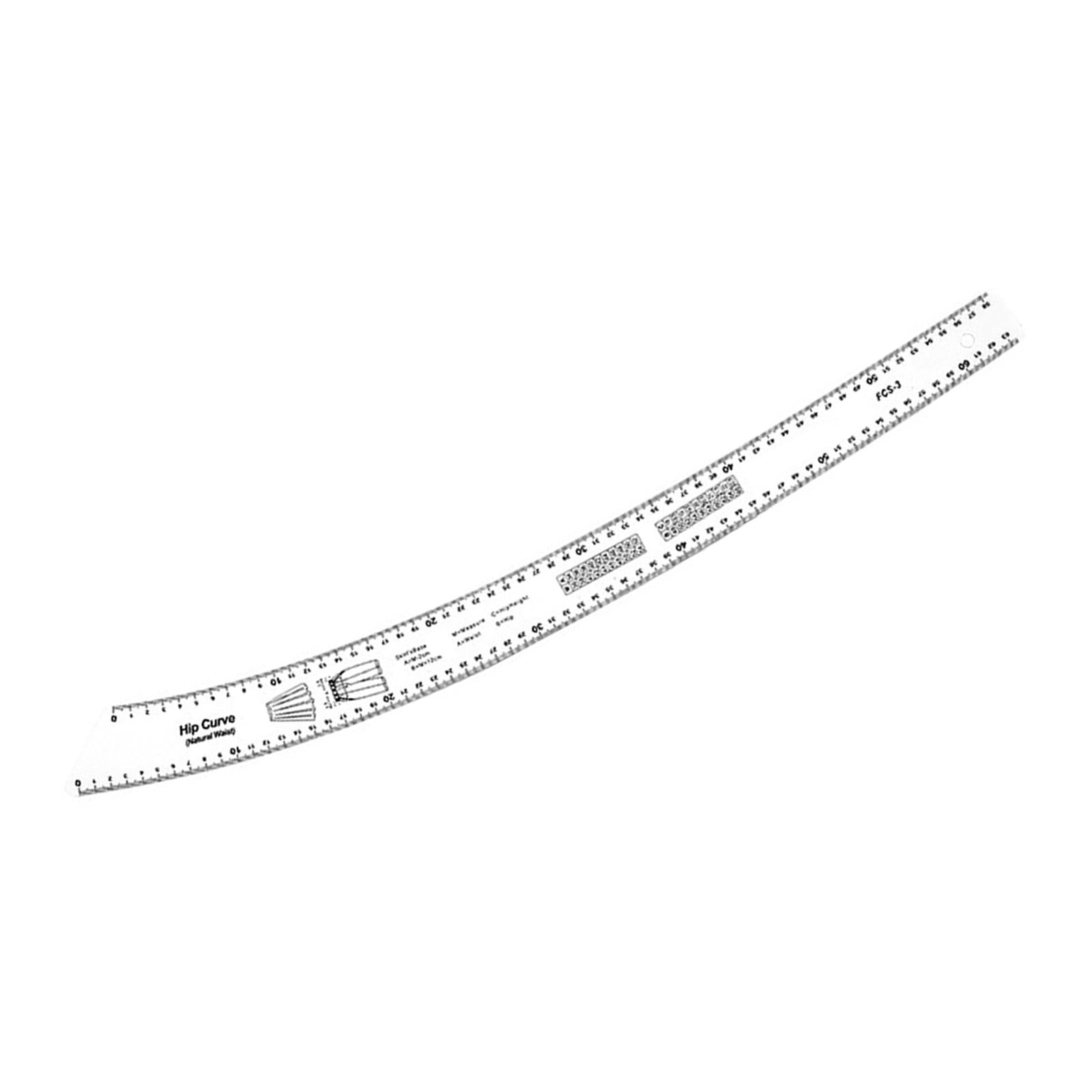Sewing French Curve Ruler Fashion Design Pattern Making Hip Curve