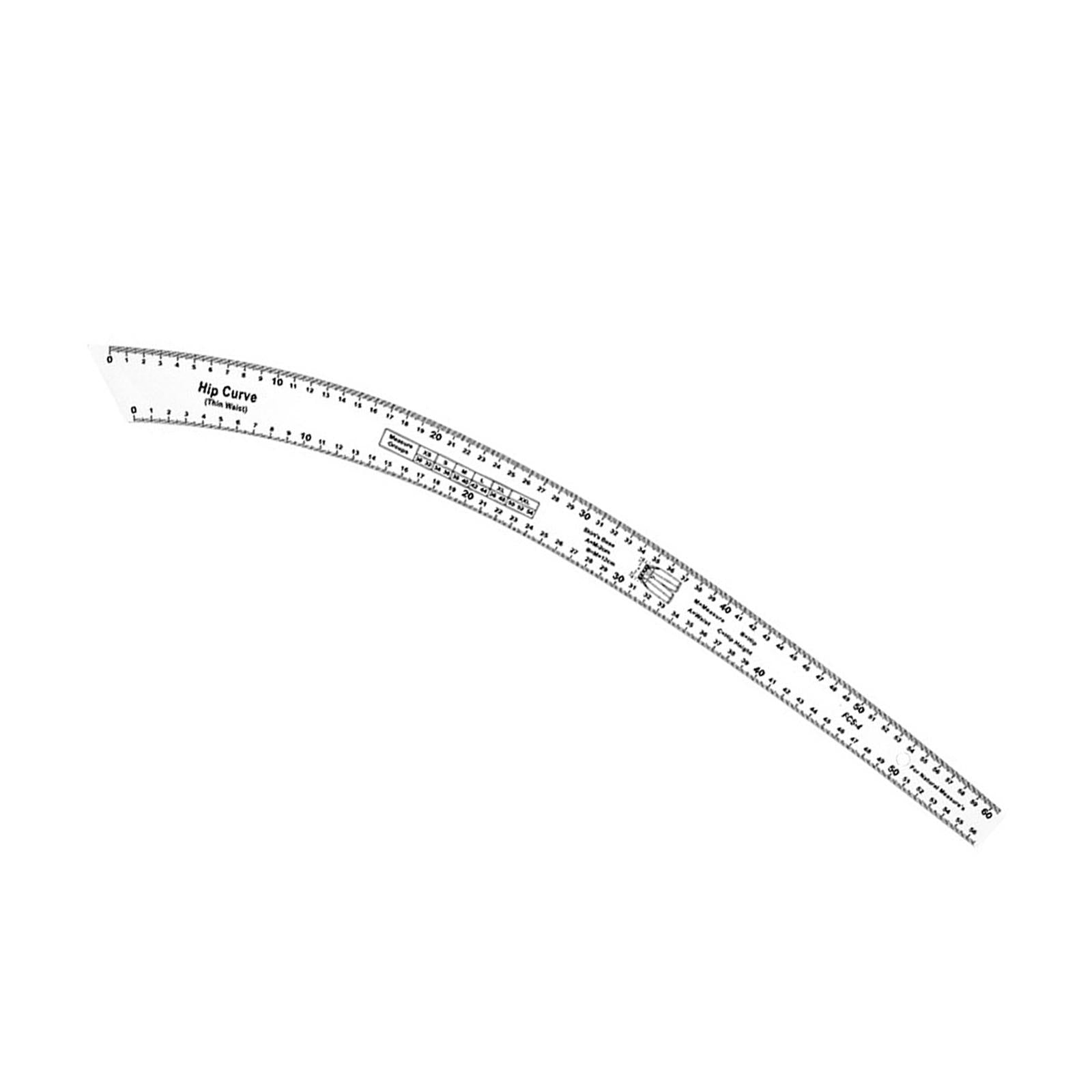 Sewing French Curve Ruler Fashion Design Pattern Making Thin Waist Hip