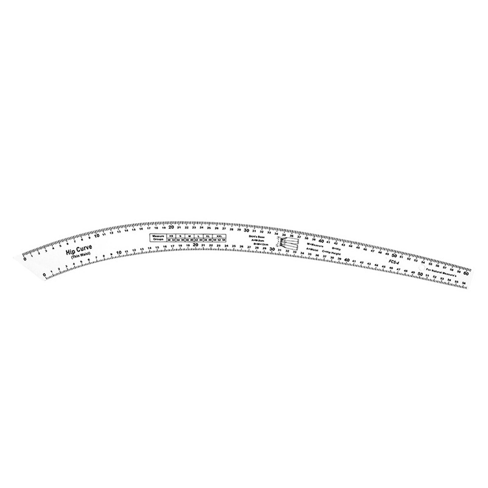 Sewing French Curve Ruler Fashion Design Pattern Making Thin Waist Hip