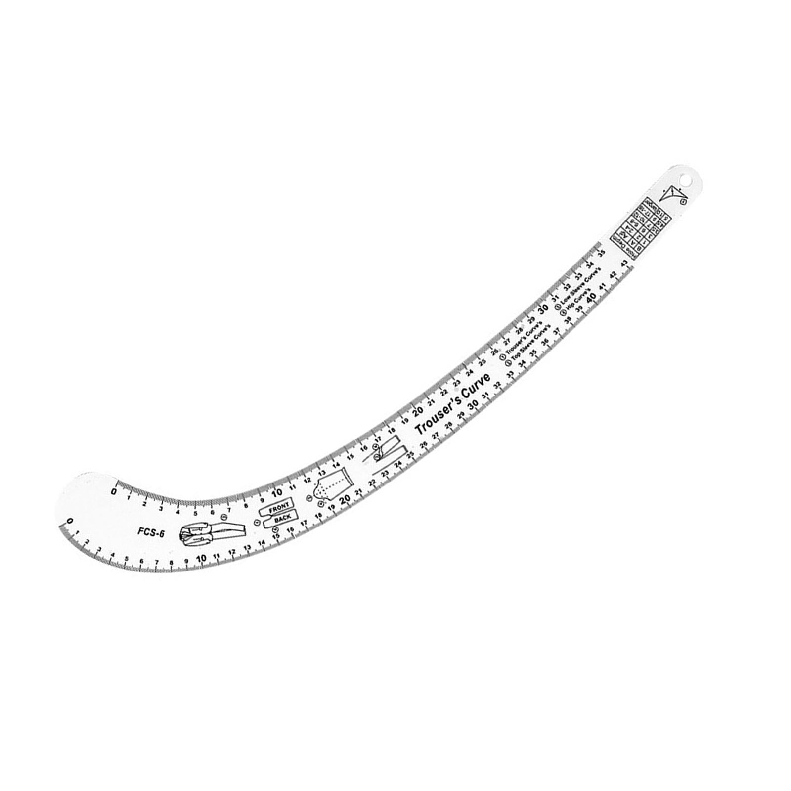 Sewing French Curve Ruler Fashion Design Pattern Making Trousers Curve