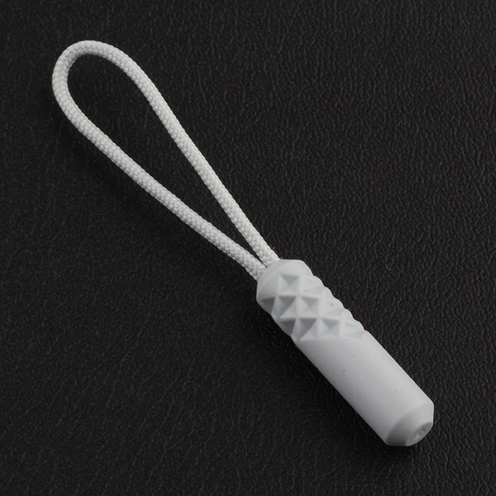 30x Zip Puller Zipper Pulls Cord Fastener Slider Backpack Jacket Replacement