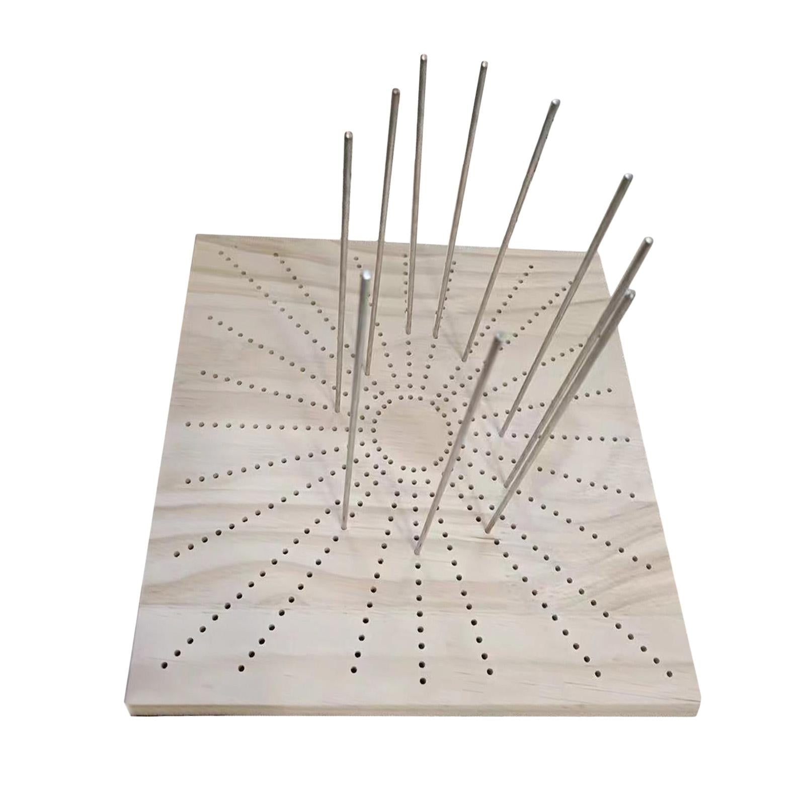 Crochet Blocking Board with 10 Pins Blocking Mat for Knitting and Crocheting