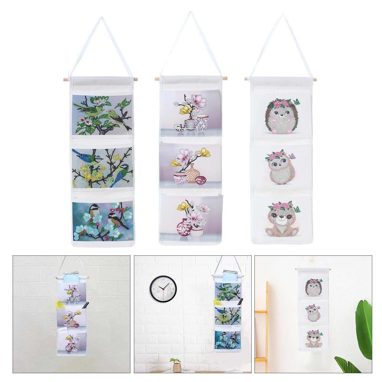 Diamond Painting DIY Hanging Bag Kits Multifunctional Ornament for Door A