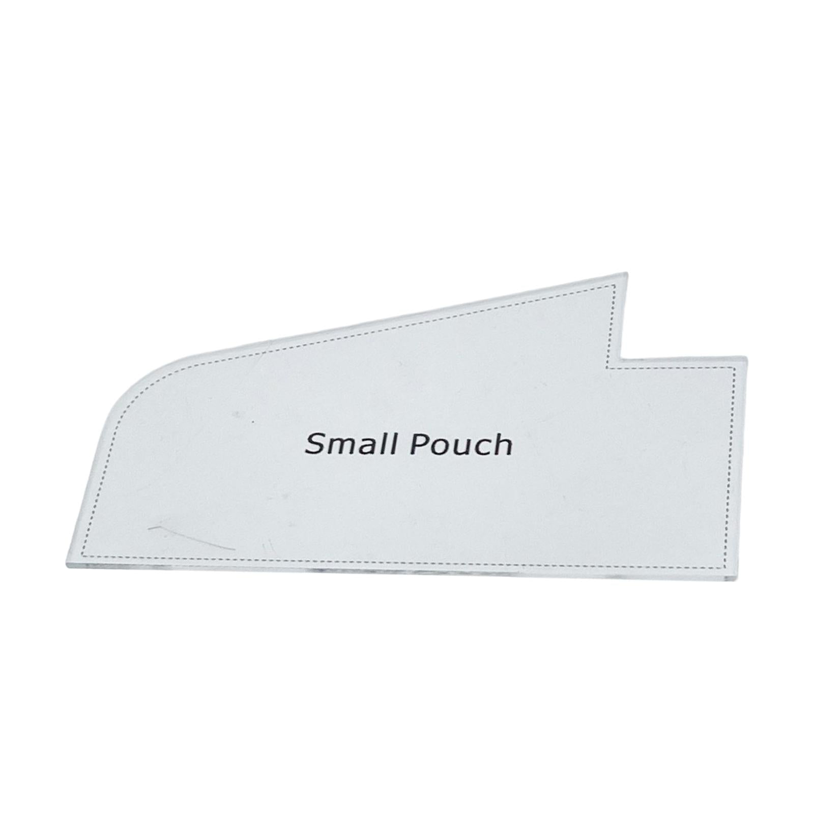 Acrylic Template Transparent Quilting Ruler for Cute Bag Flying Geese Pouch S