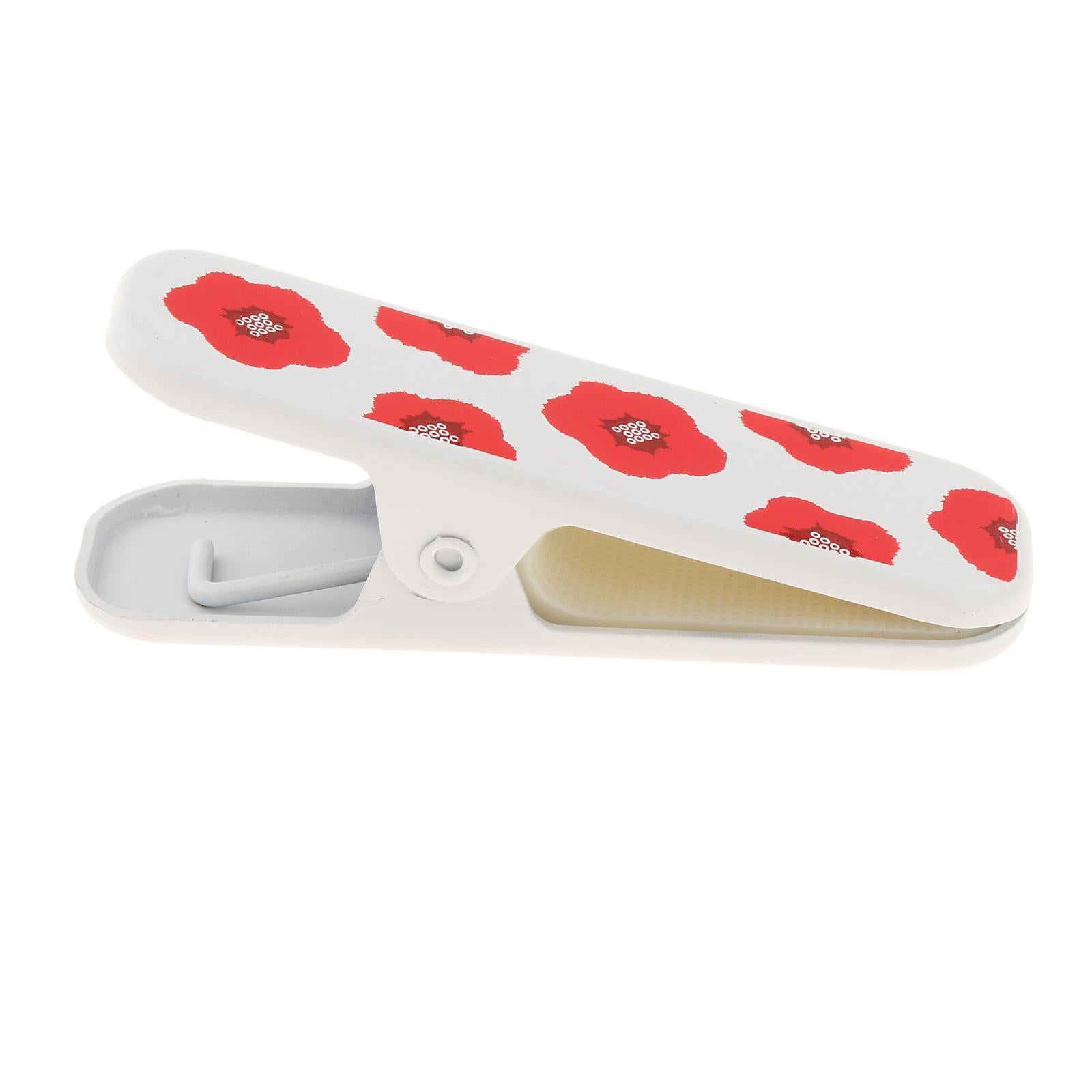 3Pcs Kimono Dressing Clips for Kimono Hobbyists Clothing Clips Red