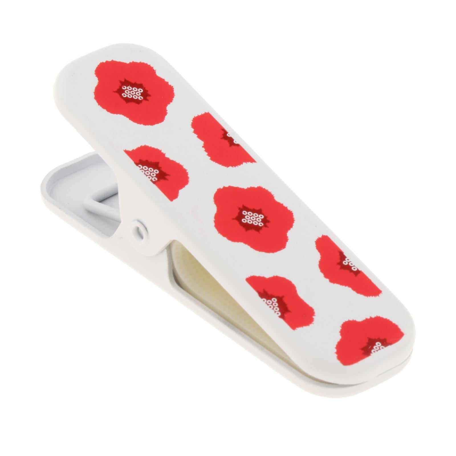 3Pcs Kimono Dressing Clips for Kimono Hobbyists Clothing Clips Red