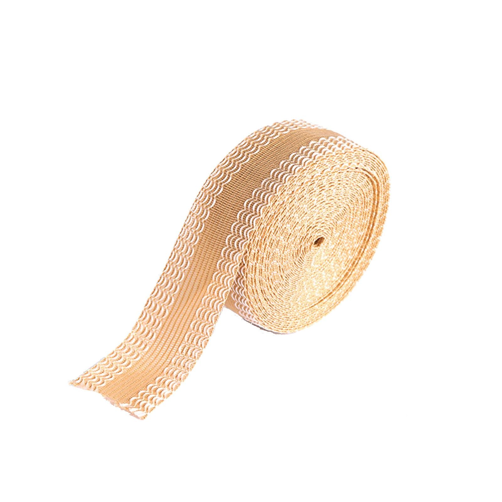 Pant Mouth Paste Adhesive Iron On Tape for Suit Pants Jeans Garment Beige