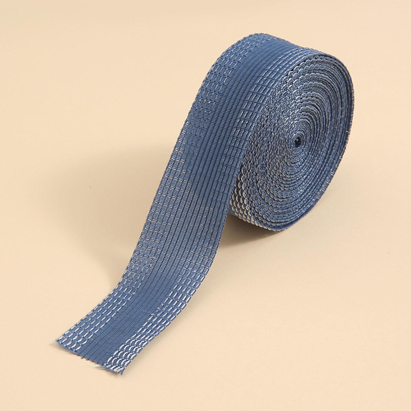 Pant Mouth Paste Adhesive Iron On Tape for Suit Pants Jeans Garment Blue