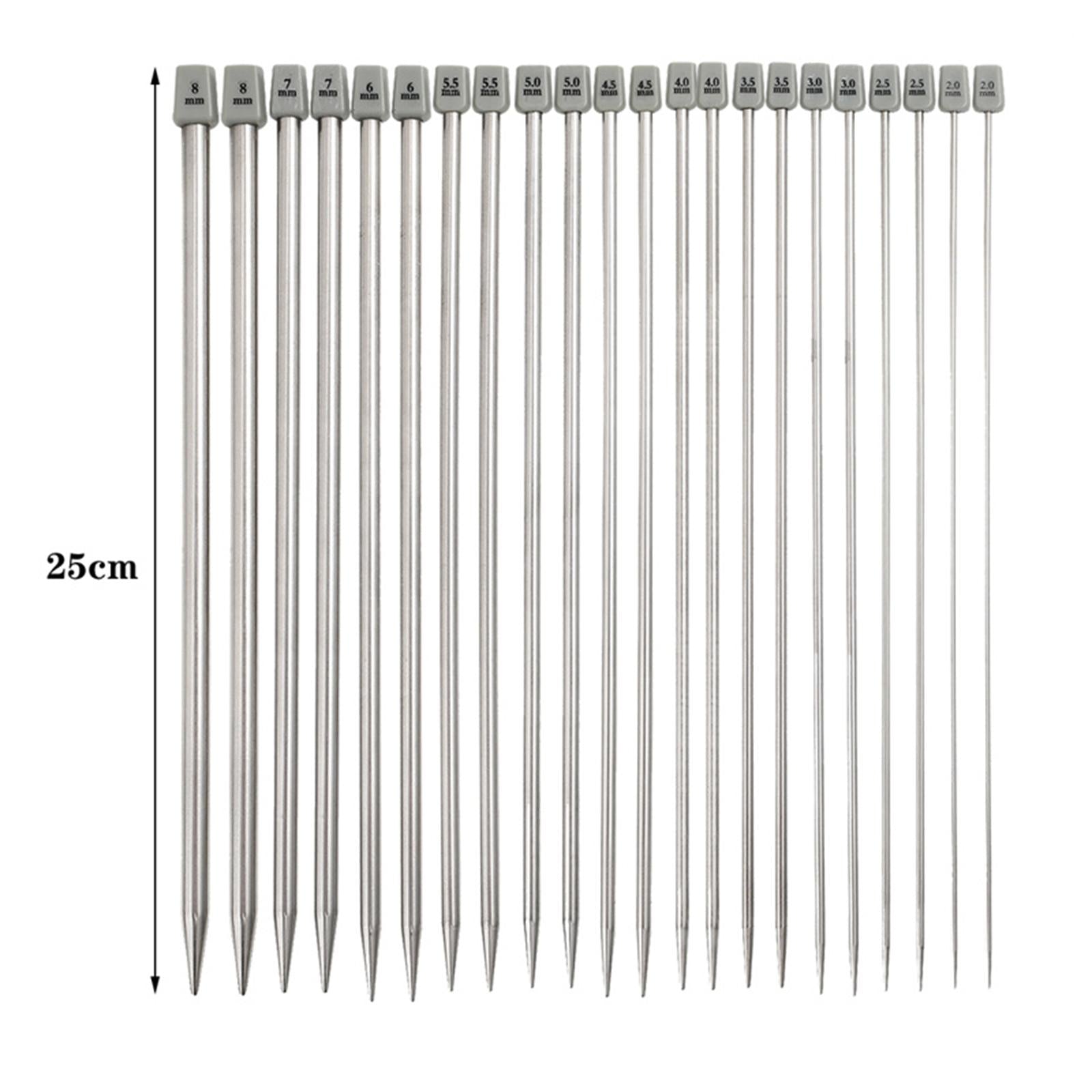 Knitting Set Double Ended for Crochet Hook DIY Beginner Knitting Straight Type A