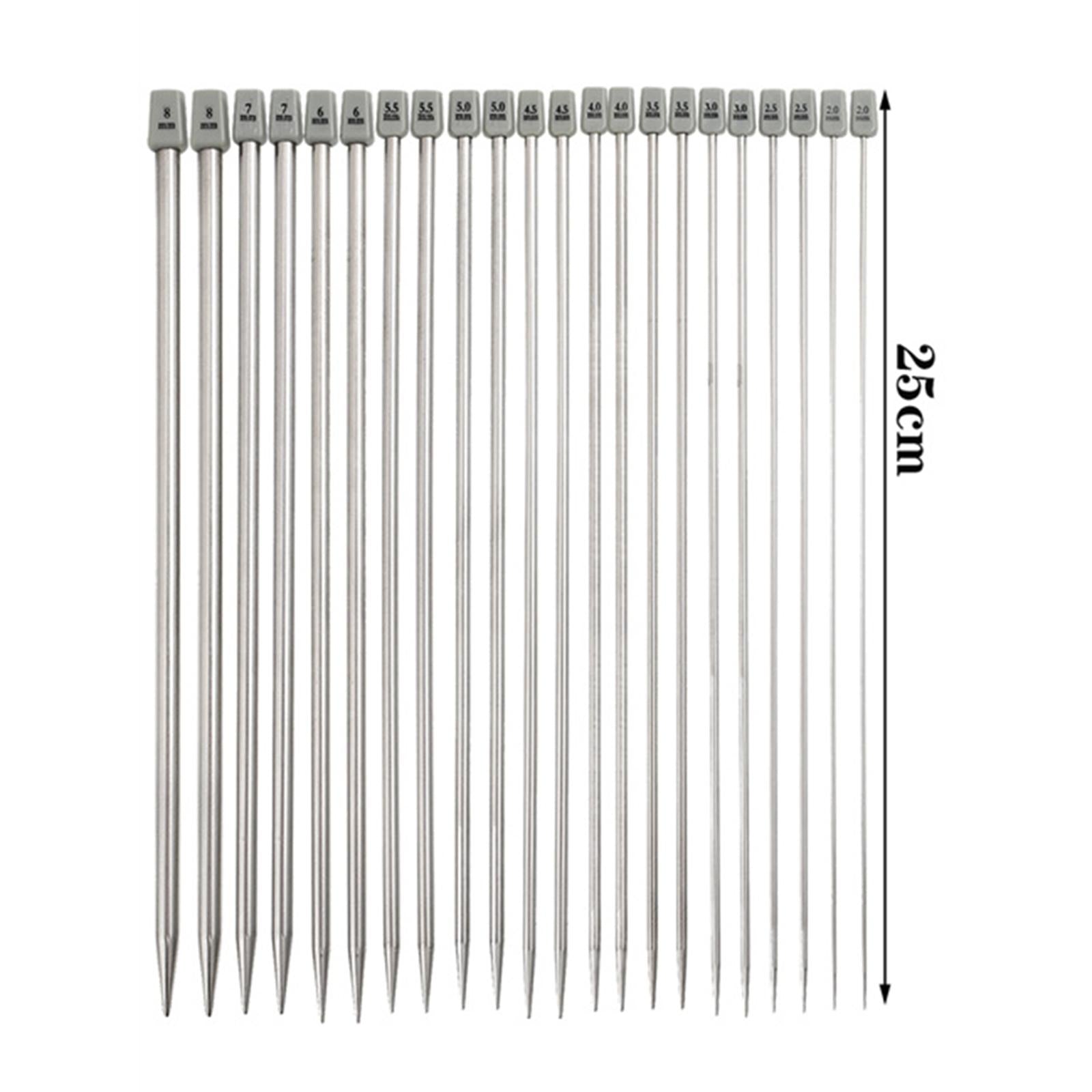 Knitting Set Double Ended for Crochet Hook DIY Beginner Knitting Straight Type A